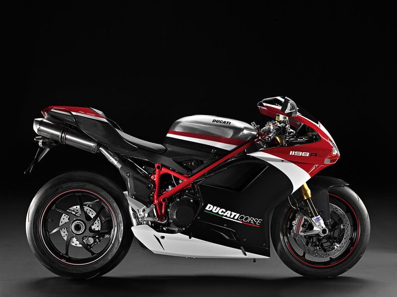 Fairings for 2007-2012 Ducati 1098 1198 848 Red Black 1198  Generic