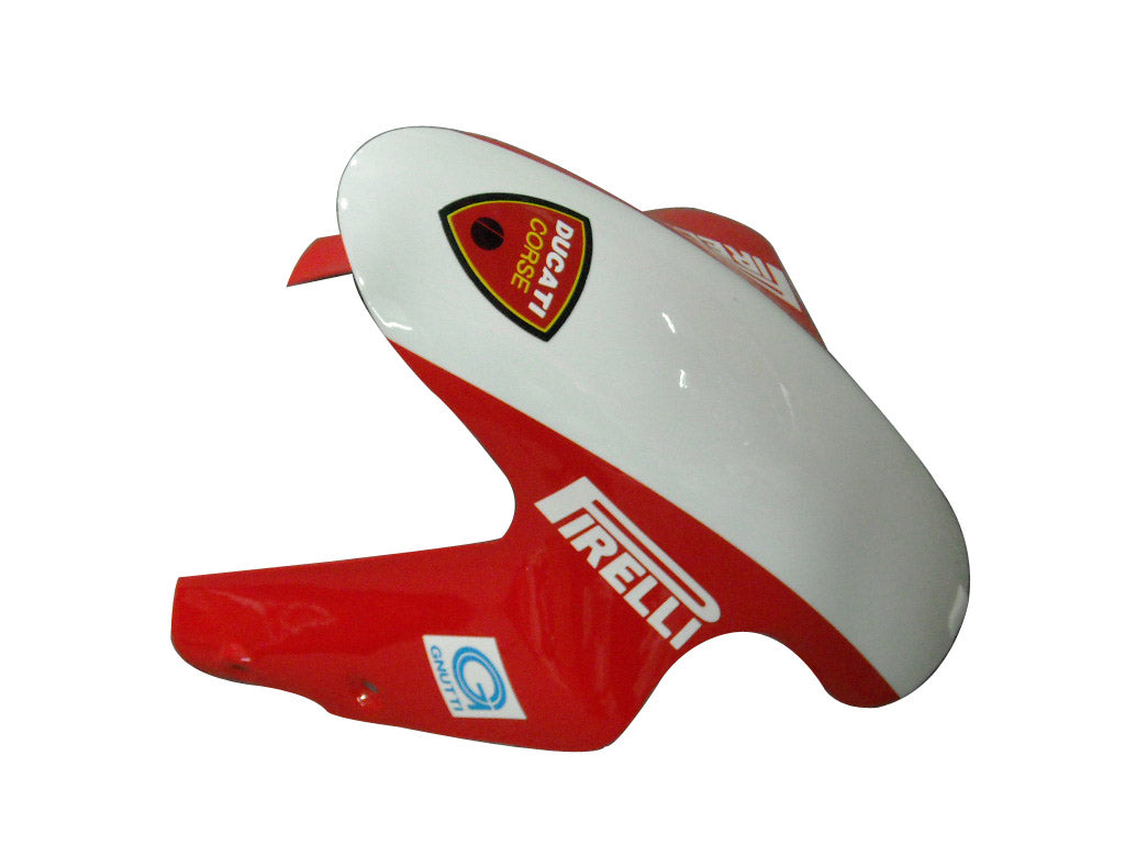 Fairings for 2007-2012 Ducati 1098 1198 848 White & Red Xerox  Generic