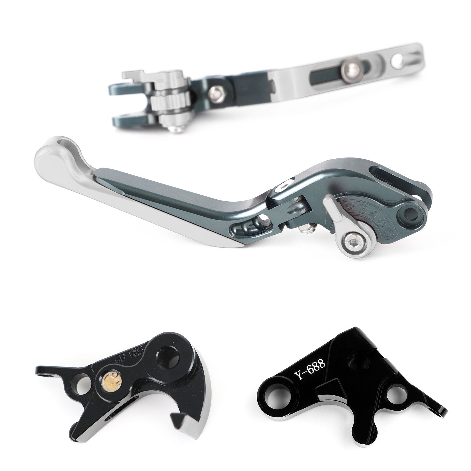 Adjustable Clutch Brake Lever for Yamaha MT-09 Tracer 900/GT 21-22 YZF R6 17-20 Generic