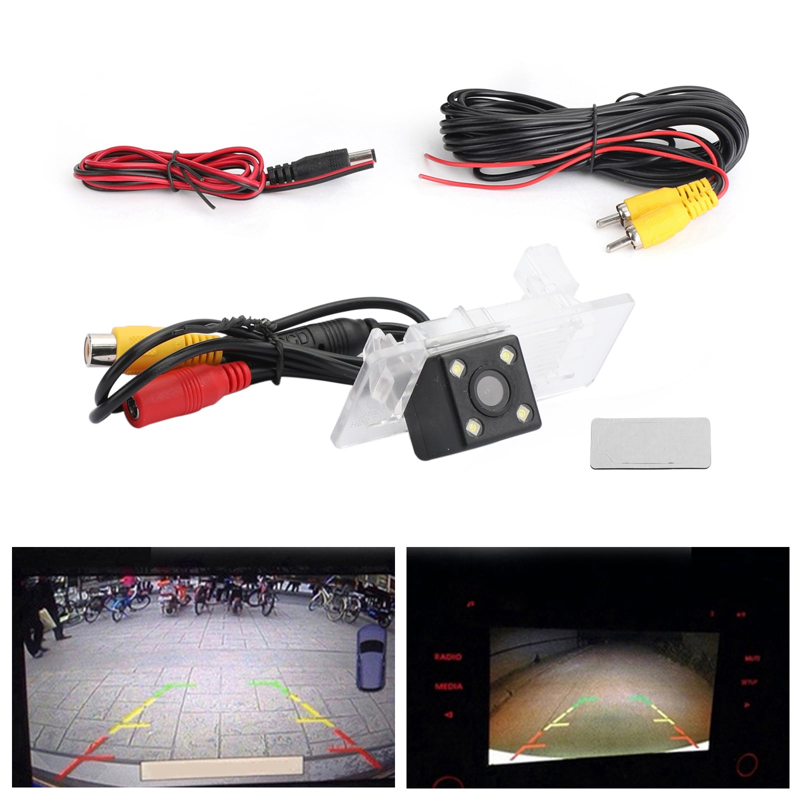 Car Rear View Camera CDD for Volkswagen Touareg Tiguan Passat Santana Polo Sedan