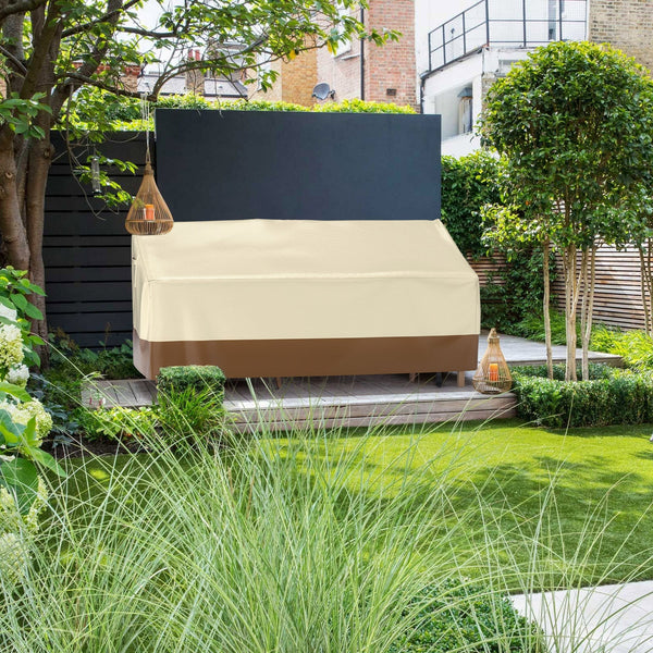 أغطية أريكة 600D غطاء أثاث الفناء مقاوم للماء لتغطية الأريكة في الهواء الطلق