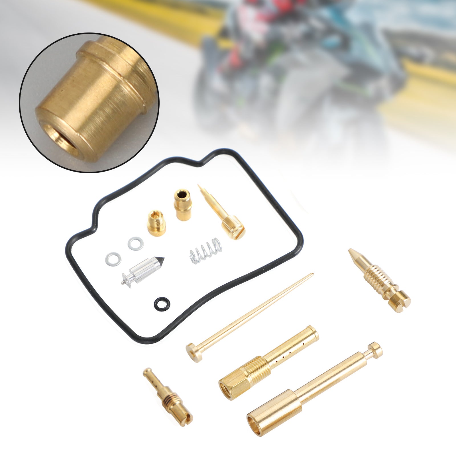 Kit de reconstrucción de carburador compatible con Honda CB750 Seven Fifty RC42 1992-2008 genérico