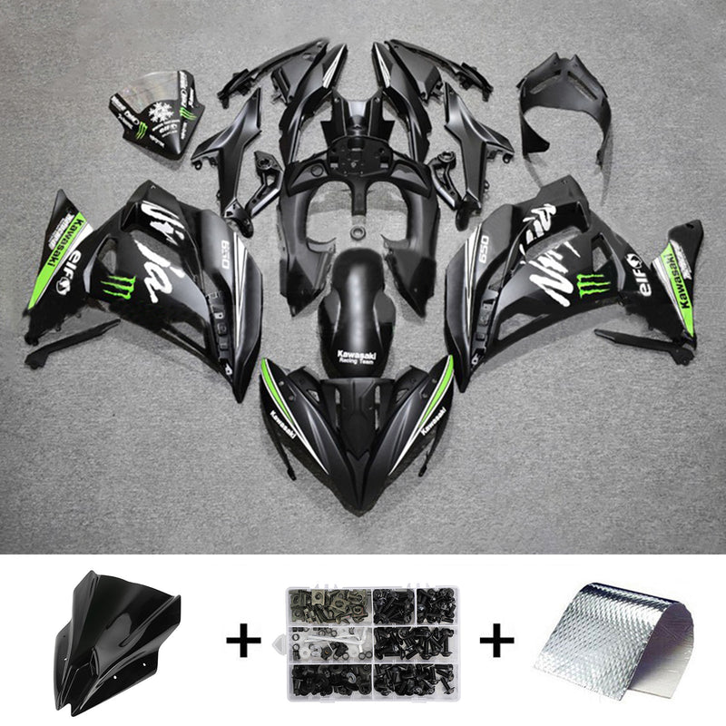 Kawasaki ER6F/Ninja650R 2017-2019 Fairing Kit Bodywork Plastic ABS