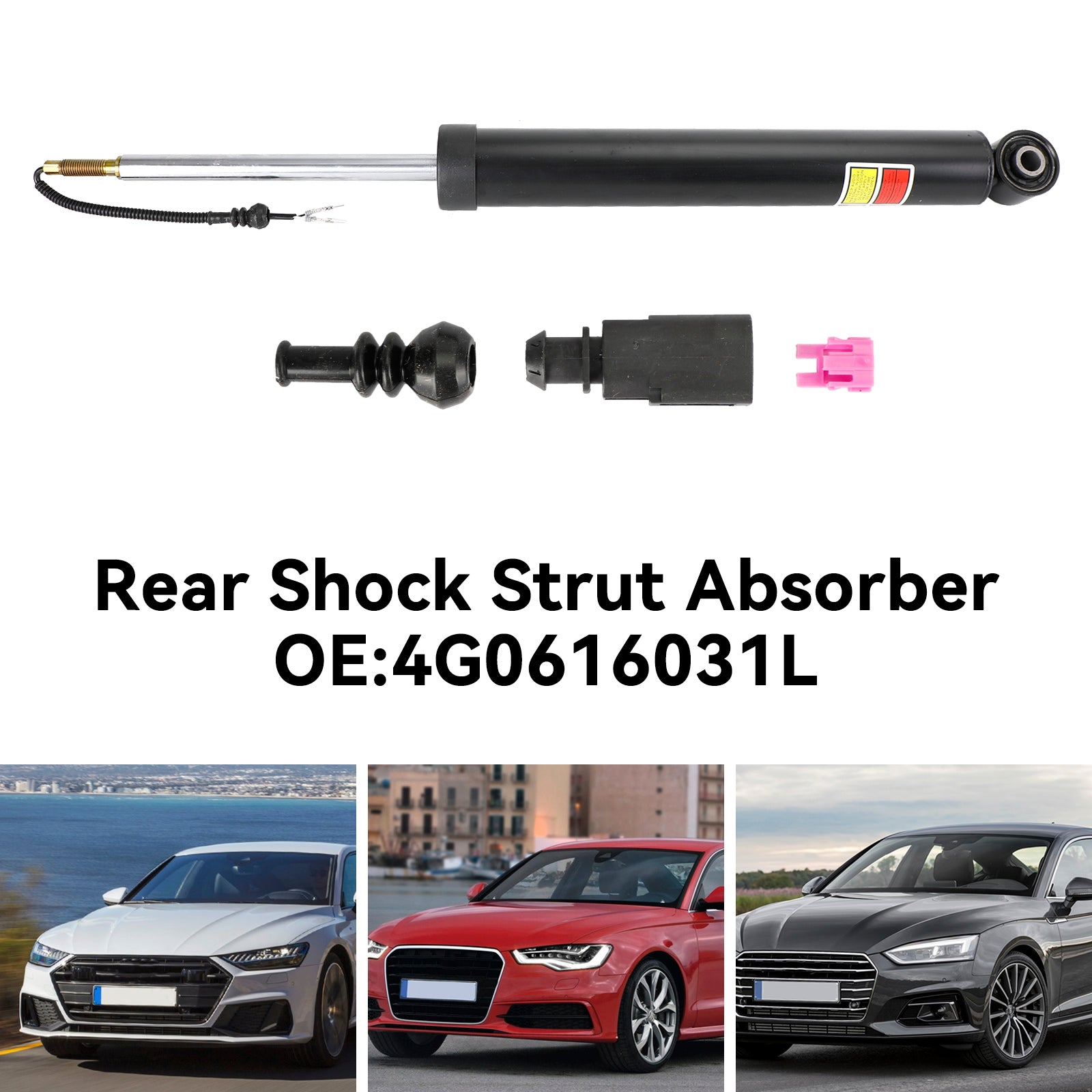 Rear Shock Strut Absorber for Audi A6 C7 A7 Sportback 2011-2018 4G0616031L