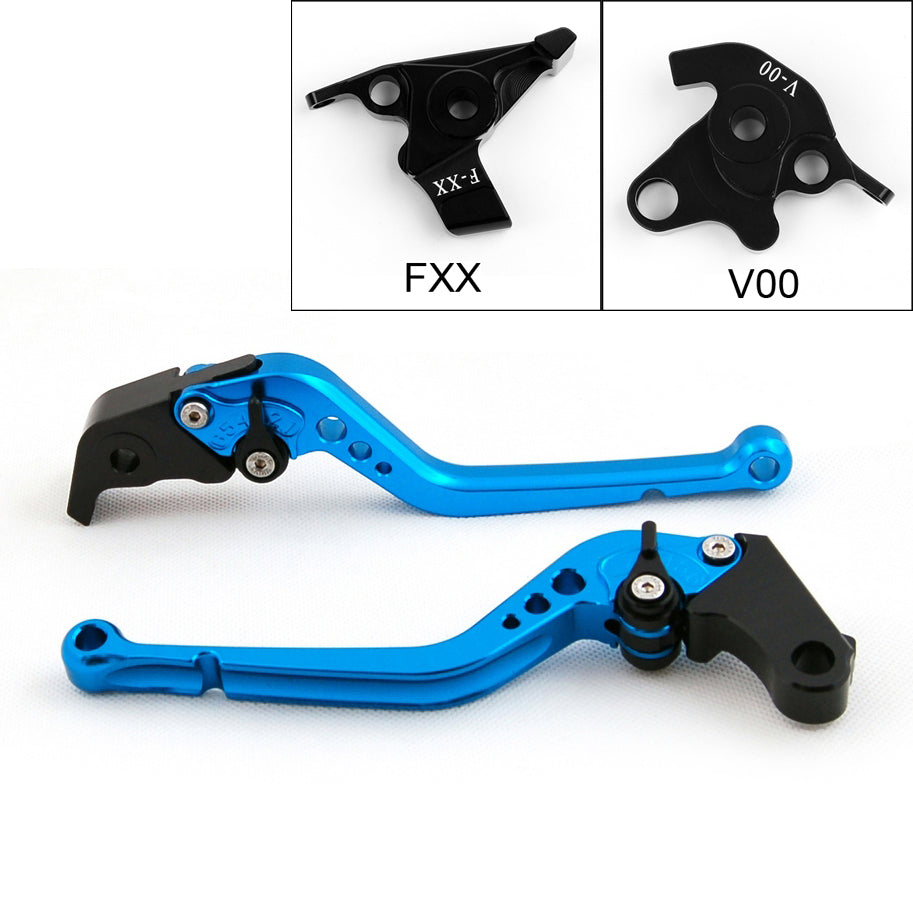 Brake Clutch Levers For Honda VFR800 CBR1100XX/BLACKBIRD ST1300/ST1300A Black Generic