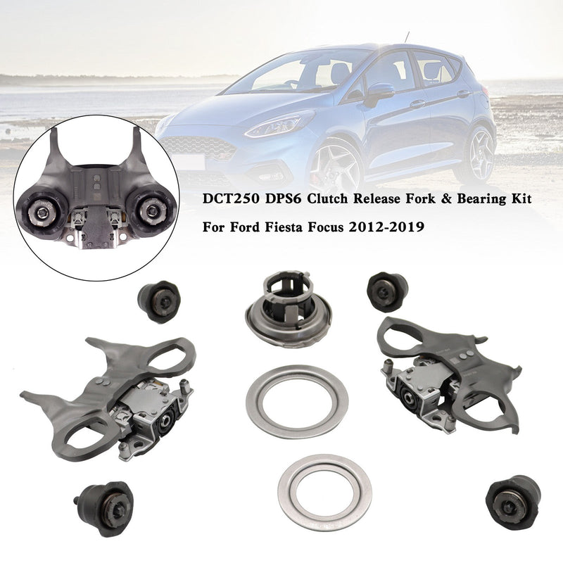 2011-Up Ford Focus DCT250 DPS6 Clutch Release Fork & Bearing Kit AE8Z7515D CA6Z7515H CA6Z7A508B AE8Z7515C