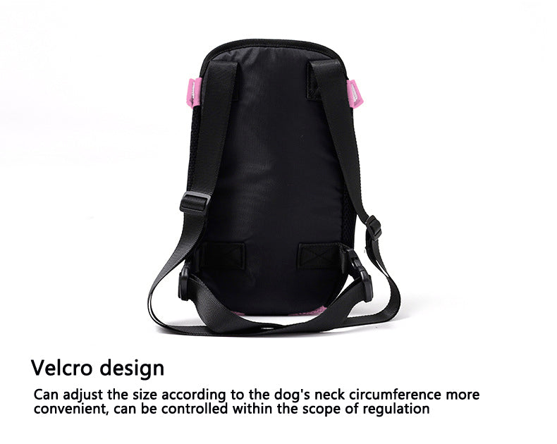 Mochila portátil de malla para perros y mascotas, mochila para cachorros, bolsa de transporte de viaje, bandolera 