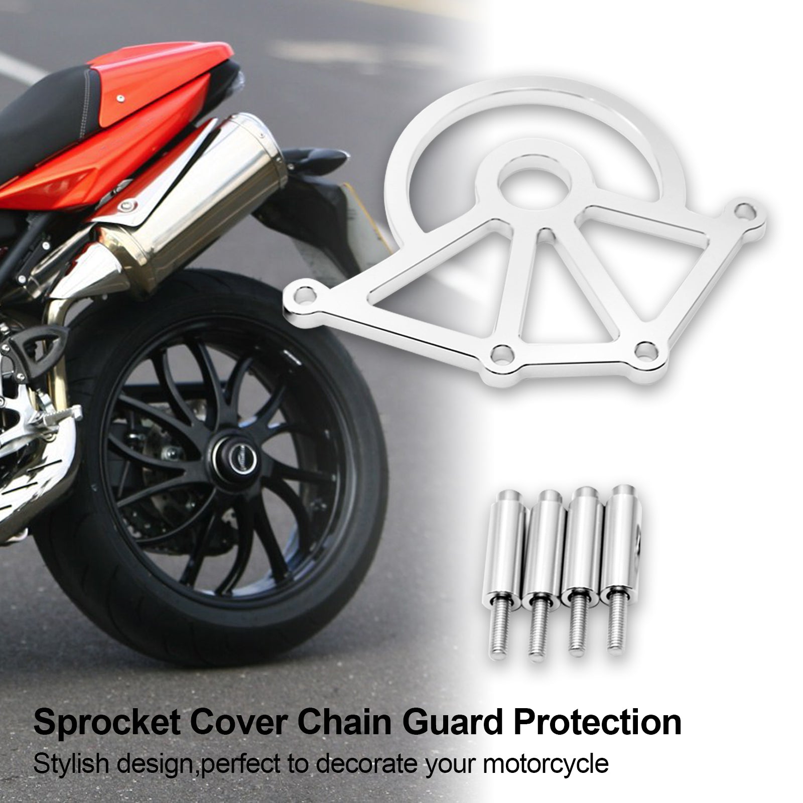 Sprocket Cover Chain Guard Protection For Hinkley Bonneville Thruxton Generic