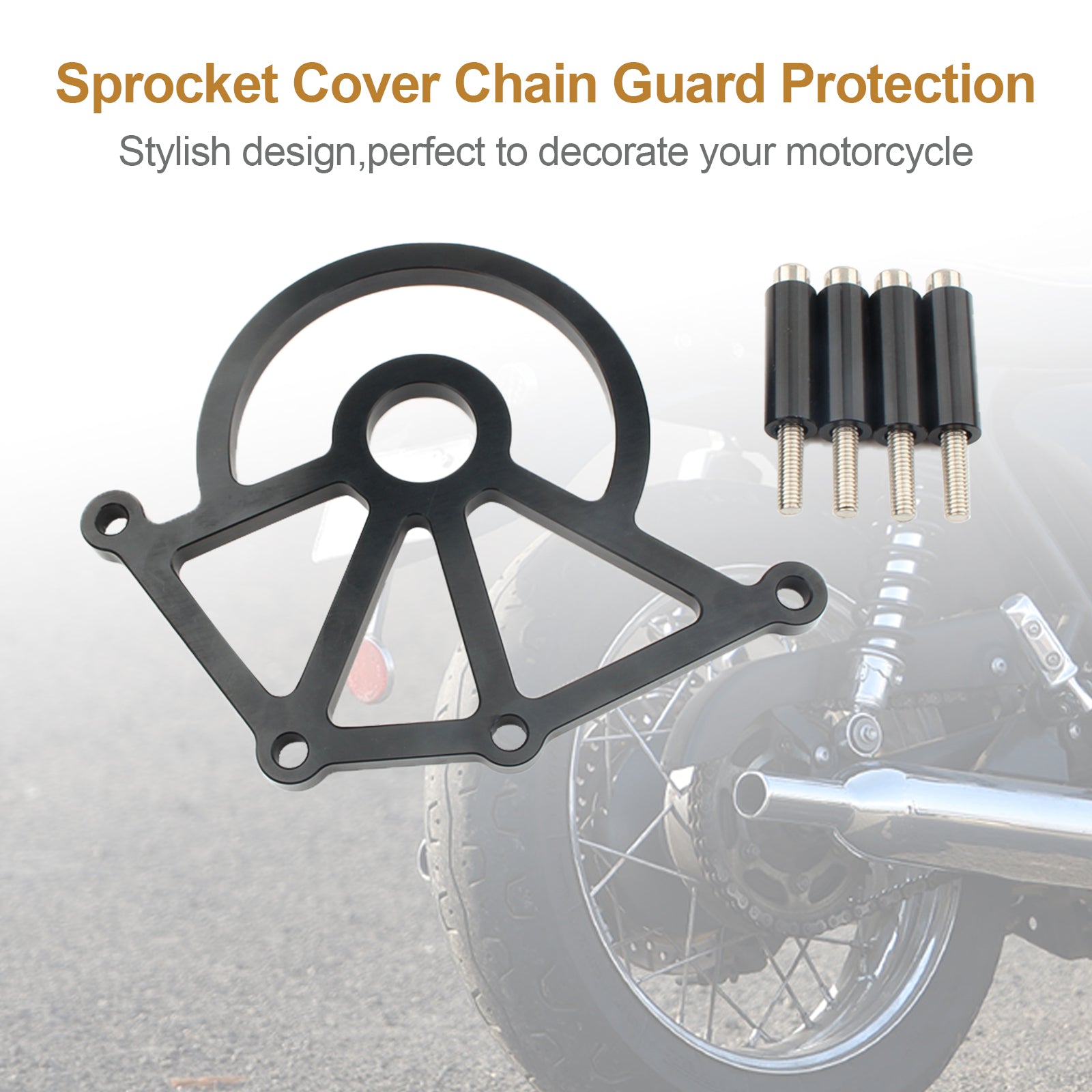 Sprocket Cover Chain Guard Protection For Hinkley Bonneville Thruxton Generic