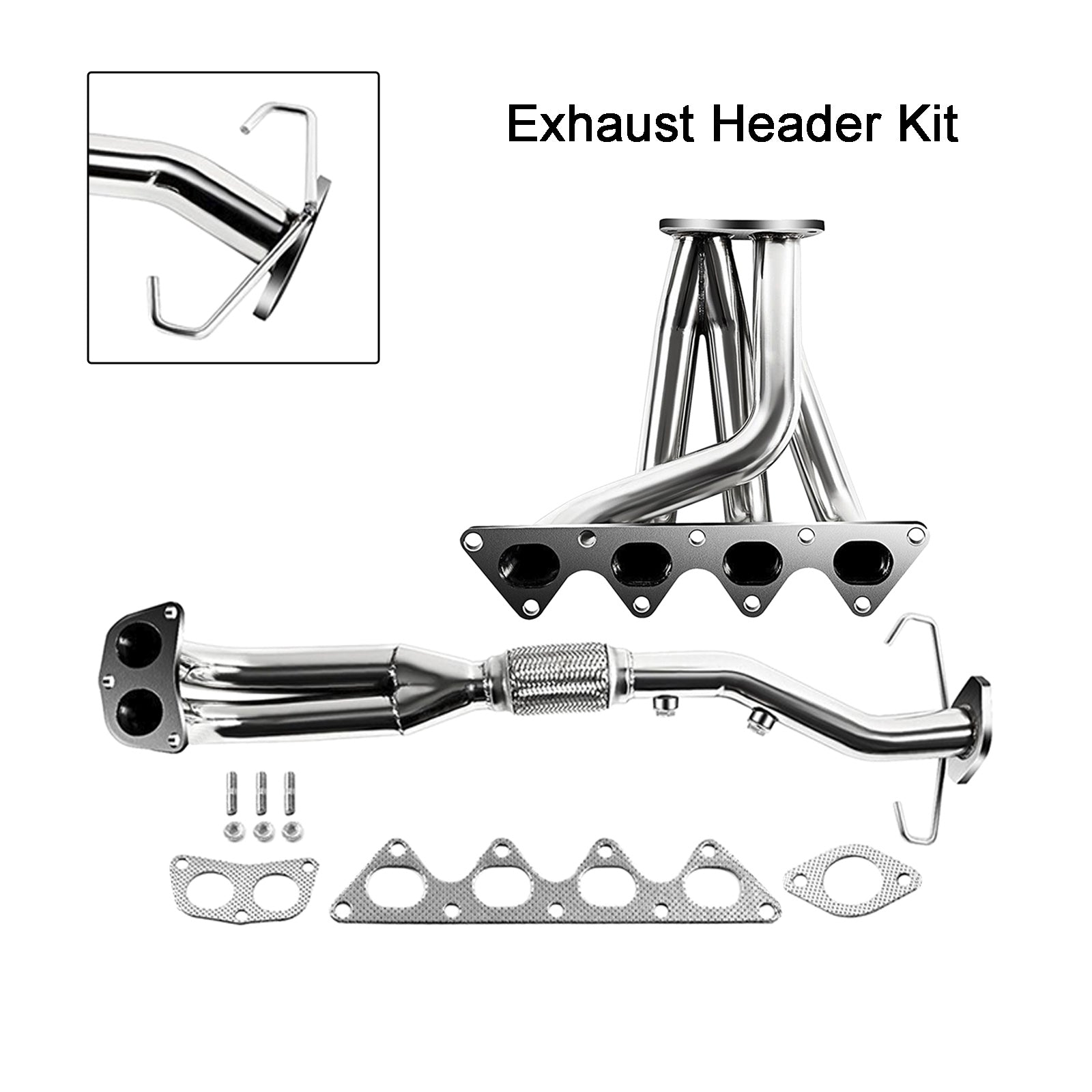 Mitsubishi Lancer 2002-2007 Stainless Steel Racing Exhaust Header Manifold