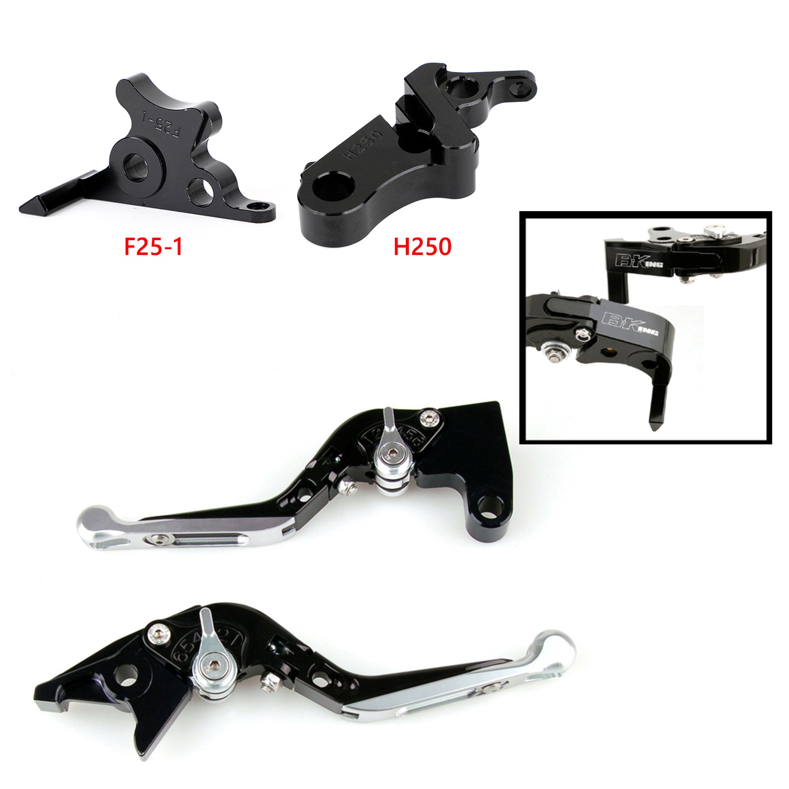 Adjustable Clutch Brake Lever for Honda CBR500R/CB500F 19-21 CBR300R 19-21 Generic