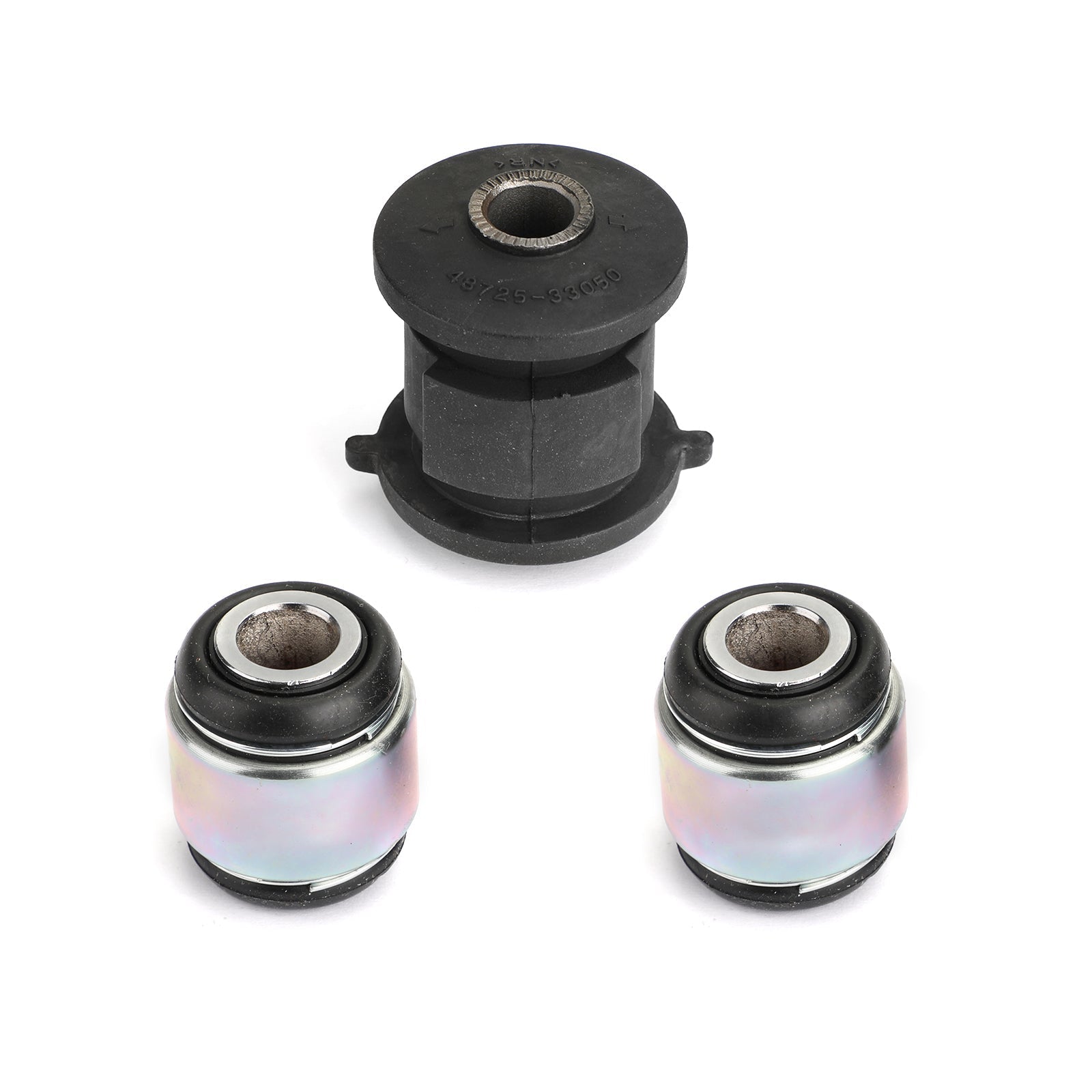 3Pcs Rear Arm Assembly Knuckle Bushing For Toyota Highlander Camry Avalon Lexus Harrier Kluger Generic