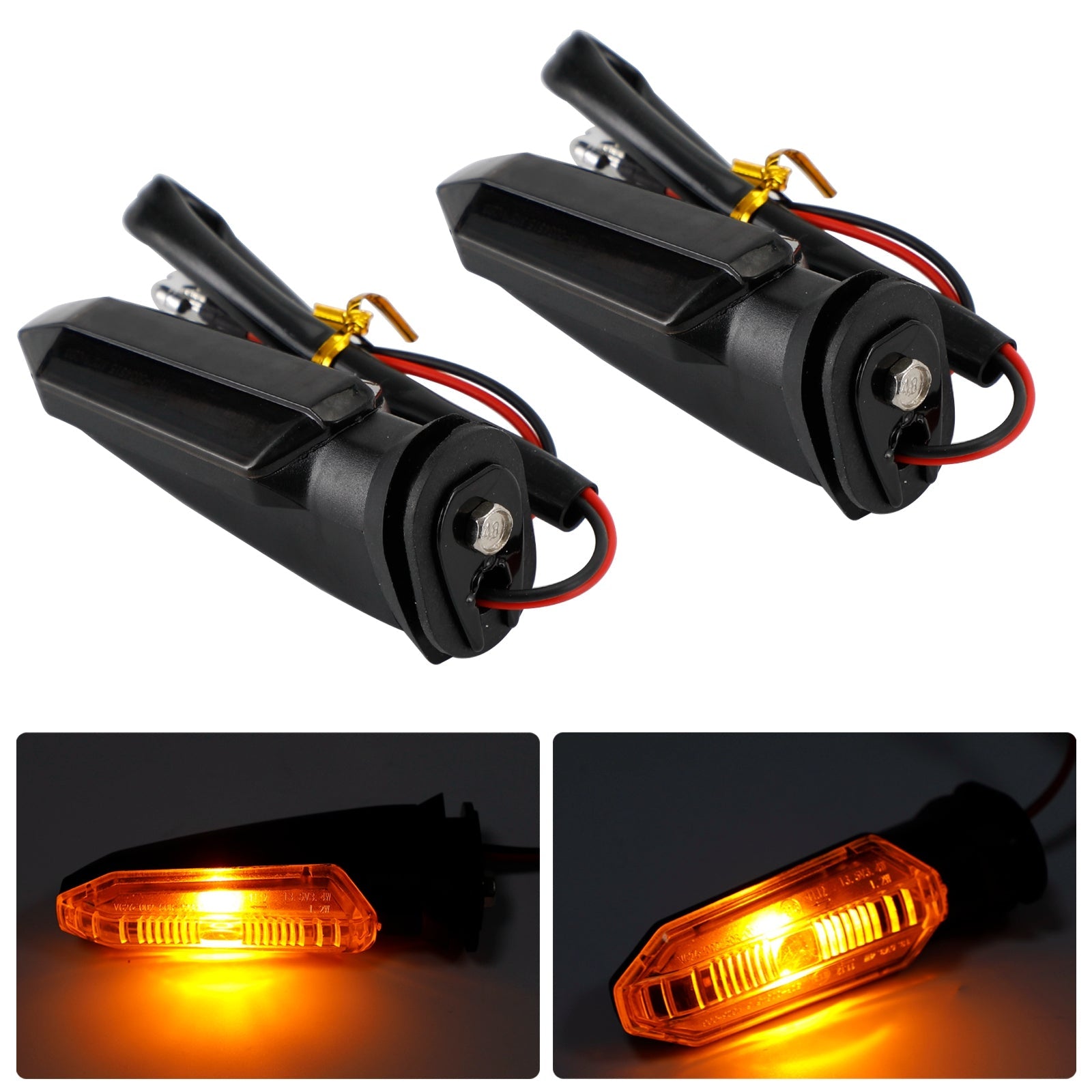 HONDA CRF250 CB500 CB650F CTX700 LED Turn Signal Lights Indicator Lamps