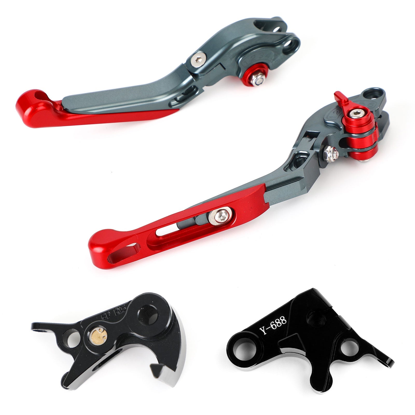 Adjustable Clutch Brake Lever for Yamaha MT-09 Tracer 900/GT 21-22 YZF R6 17-20 Generic