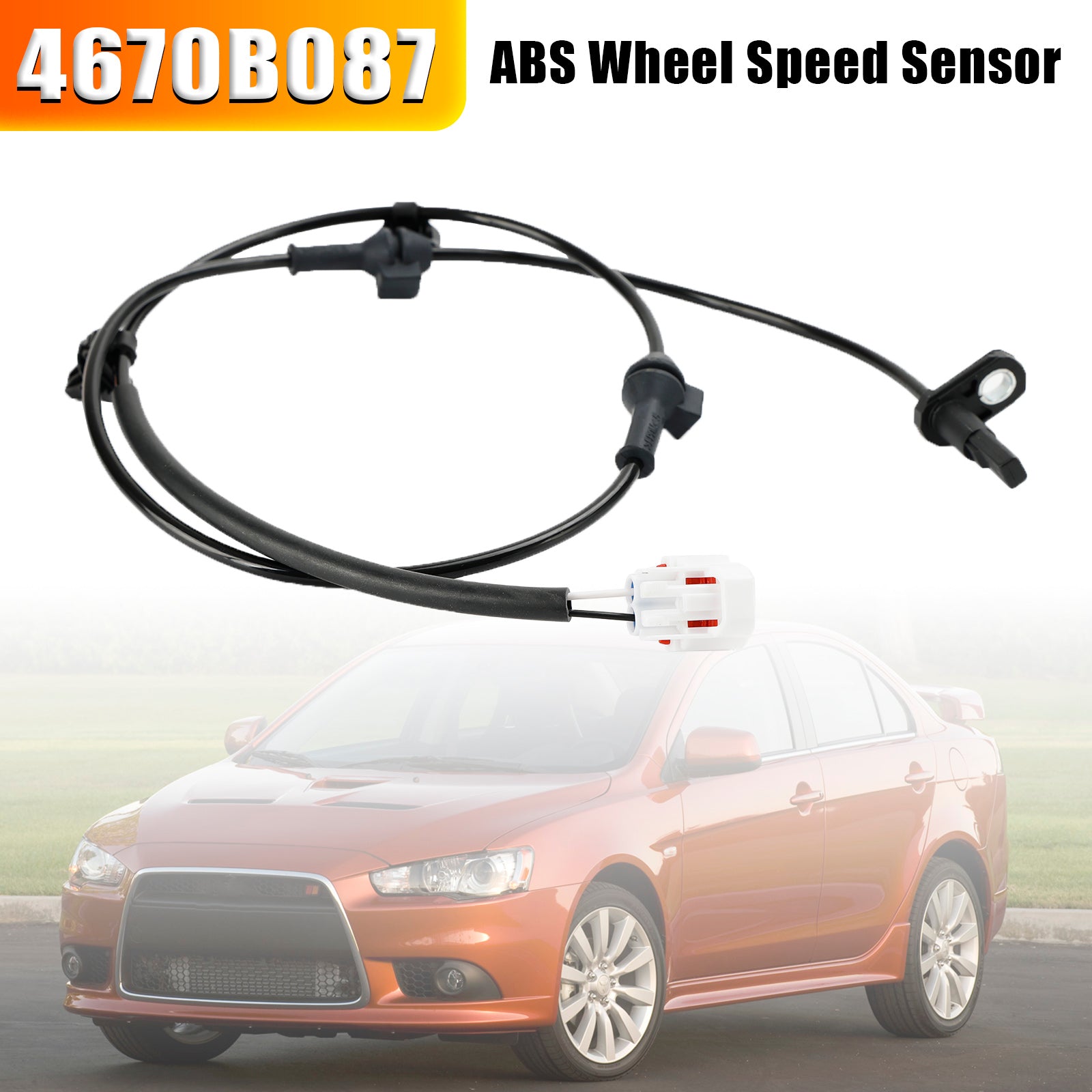 Mitsubishi Mirage 4670B087 ABS Wheel Speed Sensor Front Left/Right