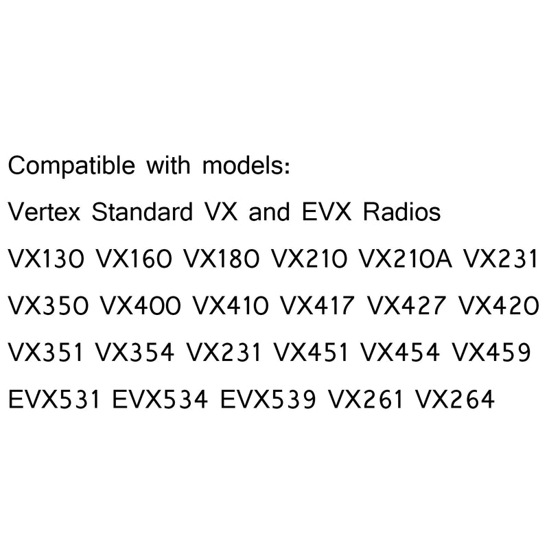 1Pcs 3.5mm G-shape Curve Earpiece Headset PTT For Vertex VX231 VX261 VX264 VX351