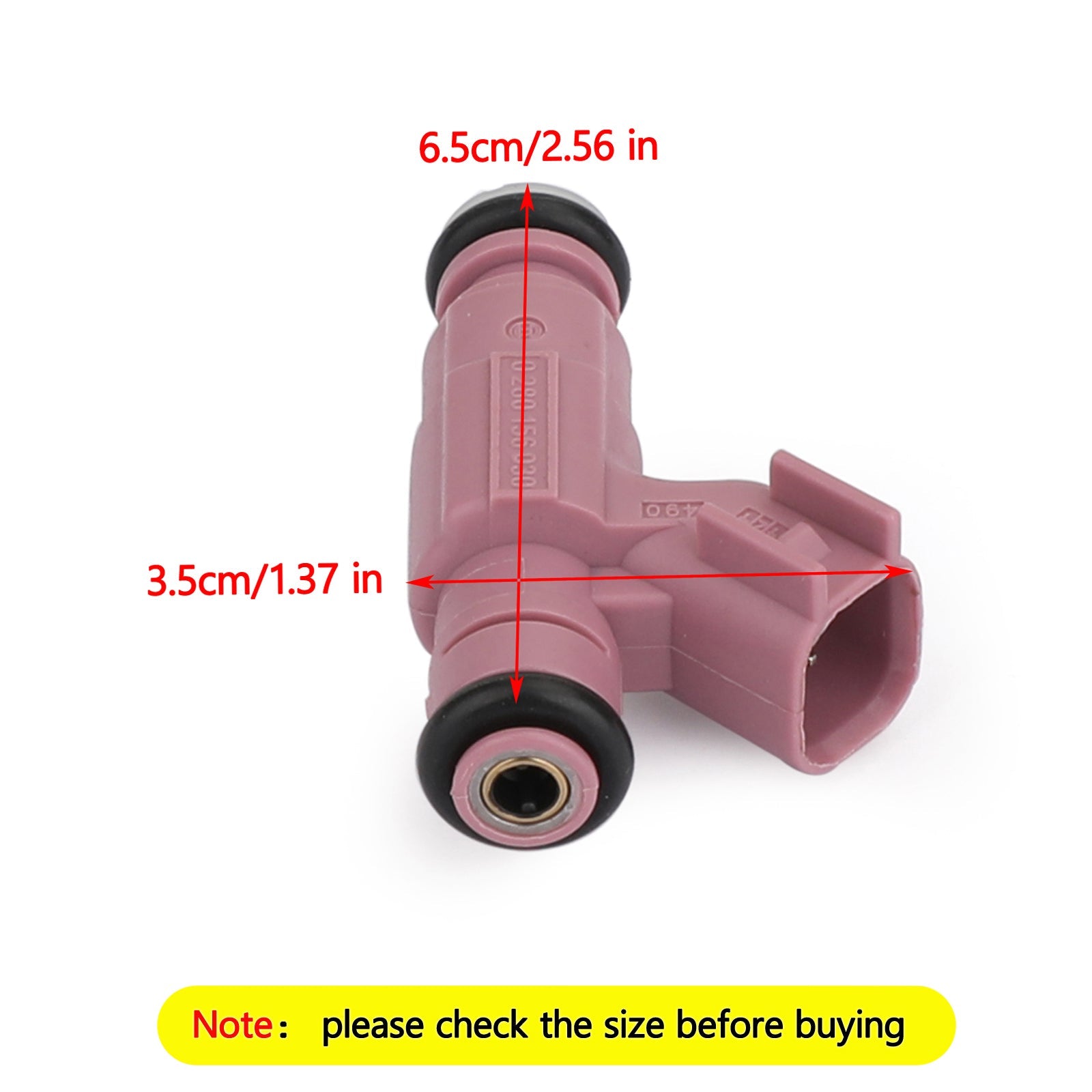 Juego de 4 inyectores de combustible para 2003 Dodge Neon Chrysler PT Cruiser 2.4L Turbo Generic