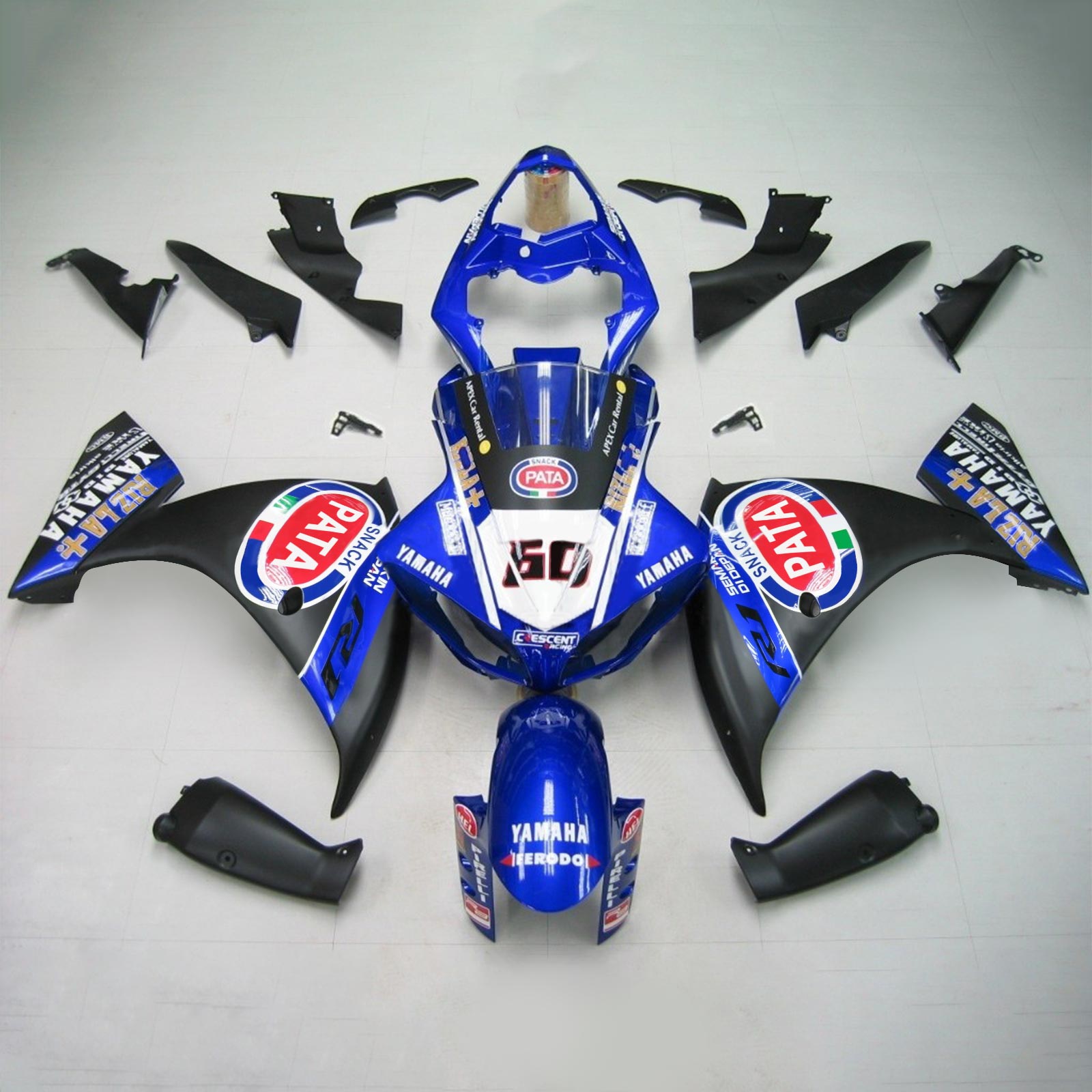 Kit Carenado Para Yamaha YZF 1000 R1 2012-2014 Genérico