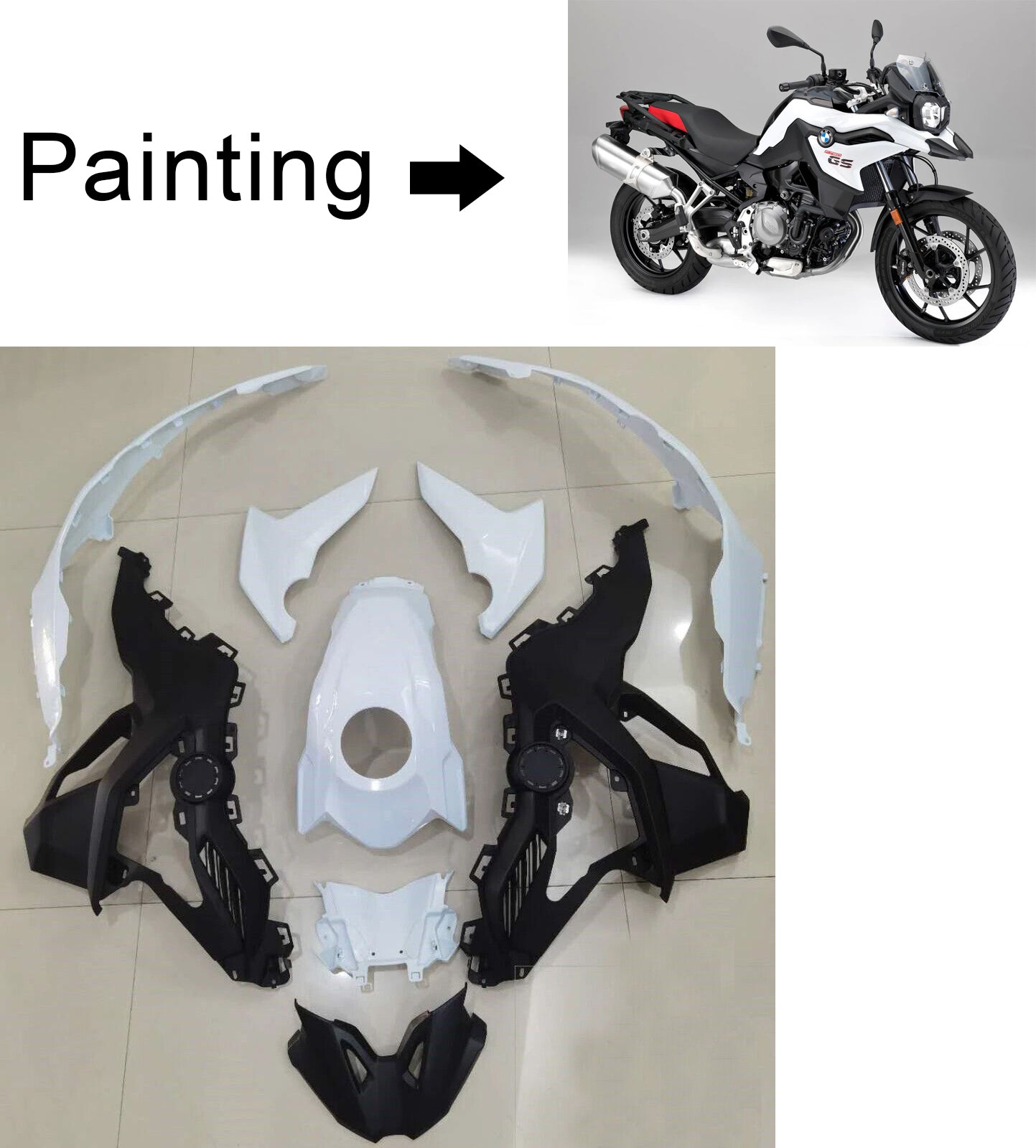 BMW F750GS F850GS 2018-2022 Fairing Kit هيكل السيارة