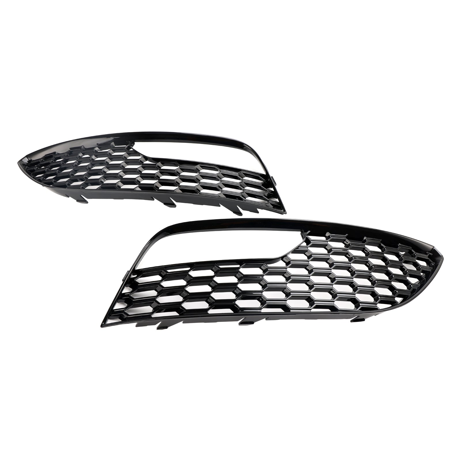 Audi A3 2012-2016 Mesh 2PCS Front Bumper Fog Light Surround Cover Grille