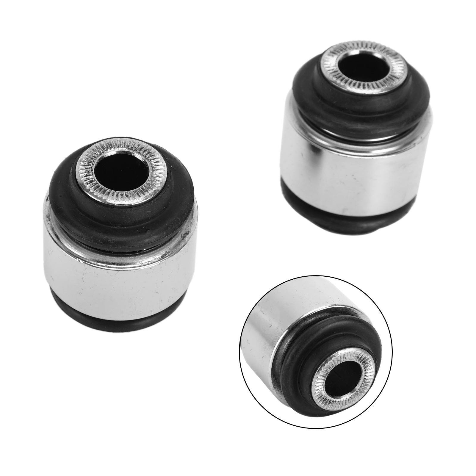 Pair Suspension Knuckle Bushing Rear Lower For LEXUS GS300 400 430 IS300 SC430 Generic