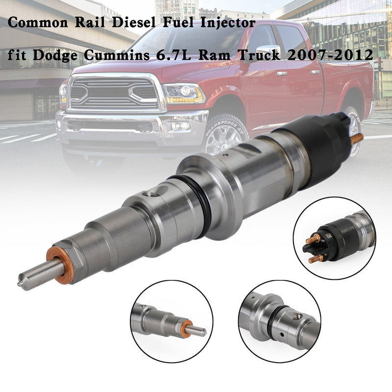 Dodge Cummins 6.7L Ram Truck 2007-2012 1PCS /6PCS Common Rail Diesel Inyector de combustible Genérico
