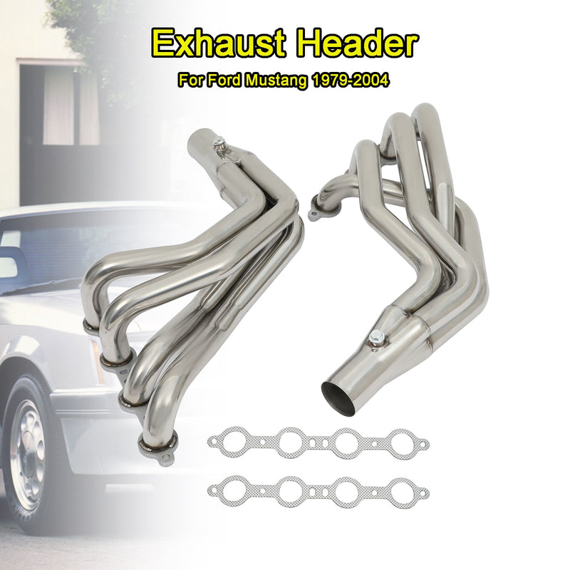 Ford Mustang 3.8L 1979-2004 Stainless Steel Manifold Headers Exhaust