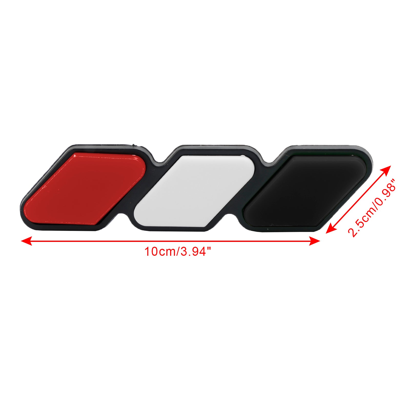 Emblema de rejilla tricolor, accesorios para coche, para Toyota Tacoma TRD Tundra RAV4