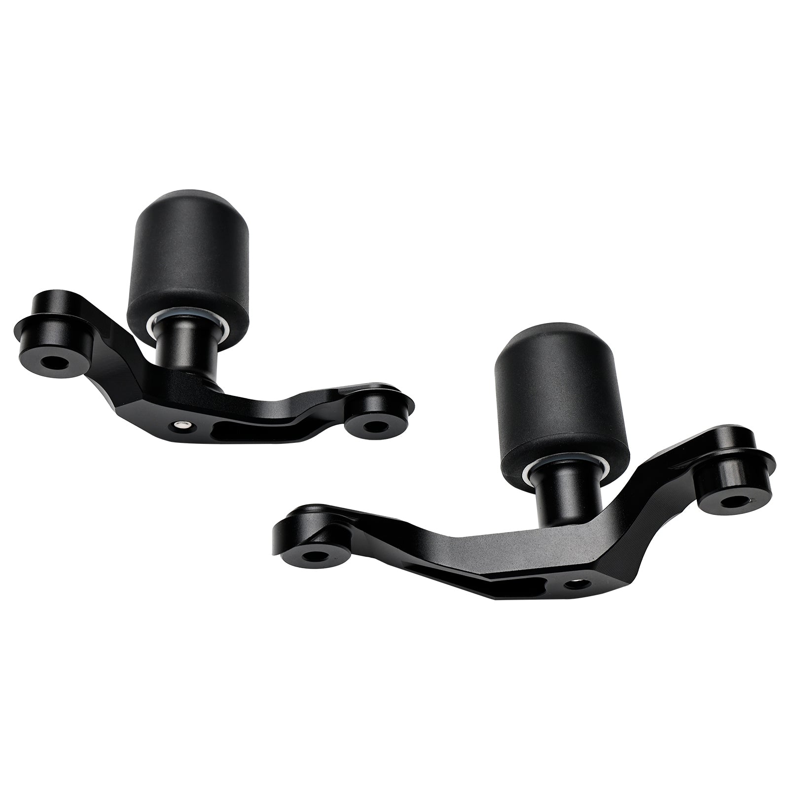 Kawasaki Zh2 2020-2023 Cnc Anti-Crash Frame Sliders Protector Black Fedex Express