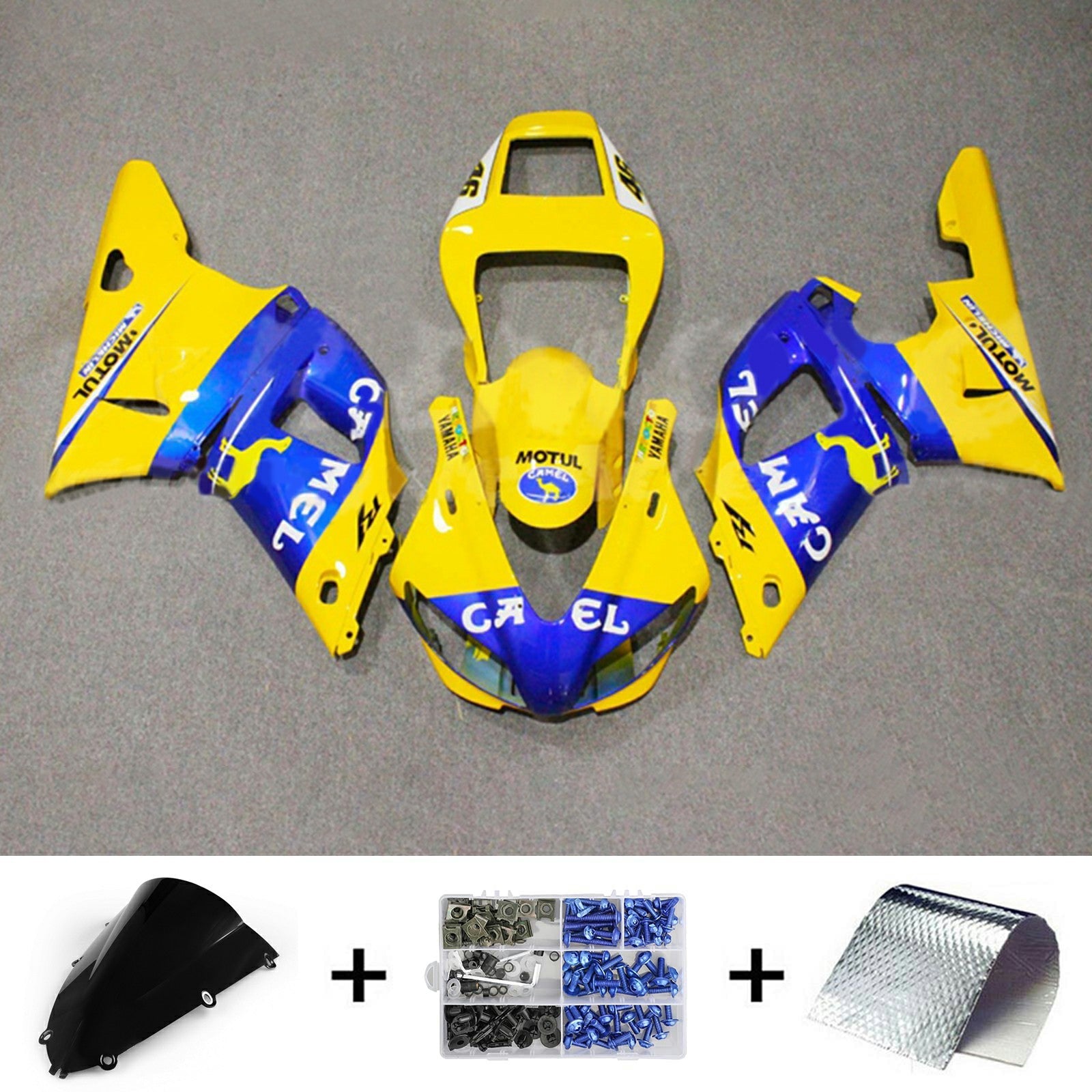 Yamaha YZF 1000 R1 1998-1999 Fairing Kit Bodywork Plastic ABS