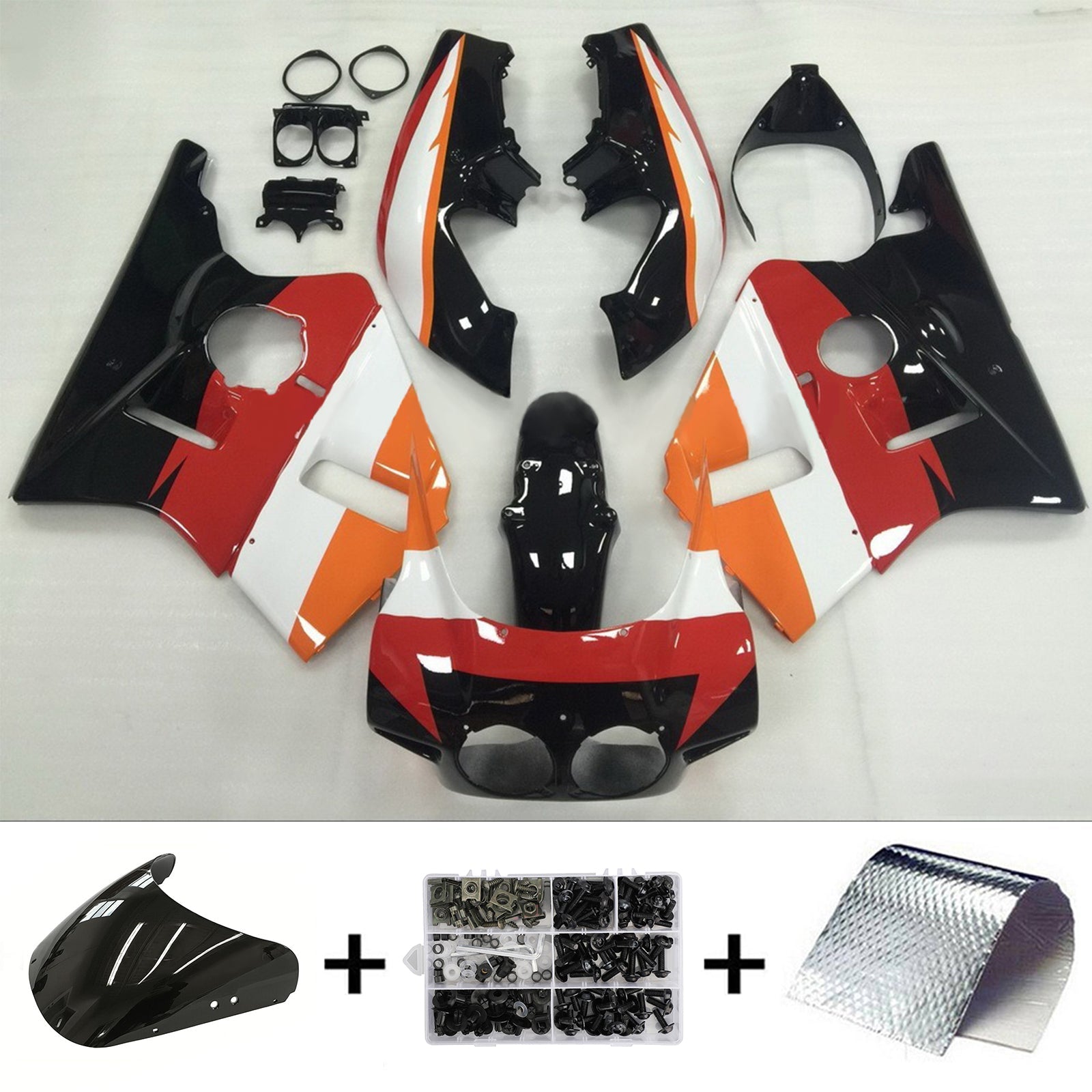 Kit de carenado Honda CBR400RR NC23 1987-1989