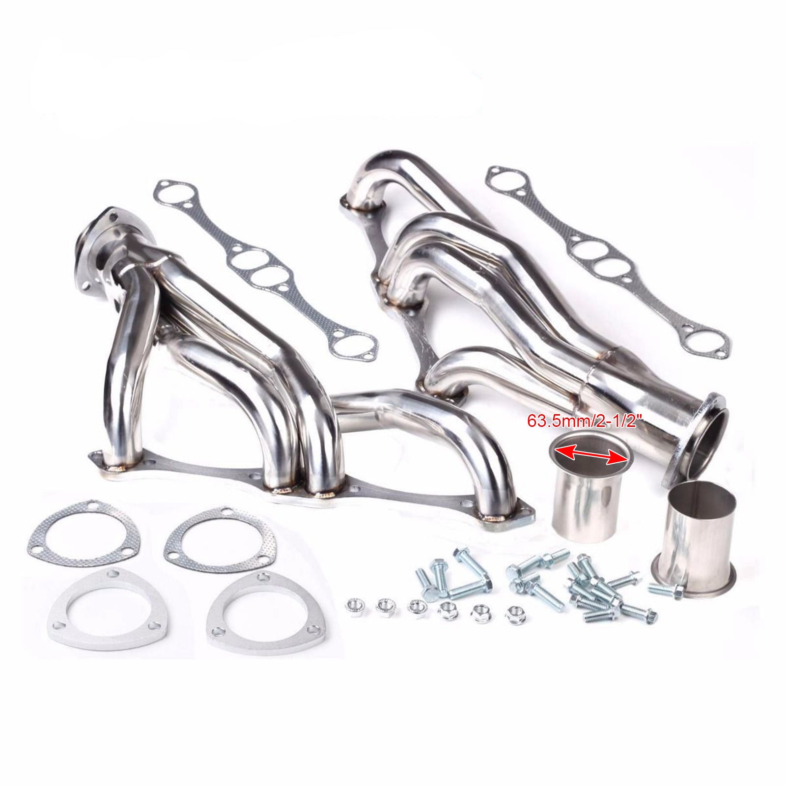 Small Block Manifold Headers Fit Chevy 283 305 350 400 Chevelle Malibu Camaro