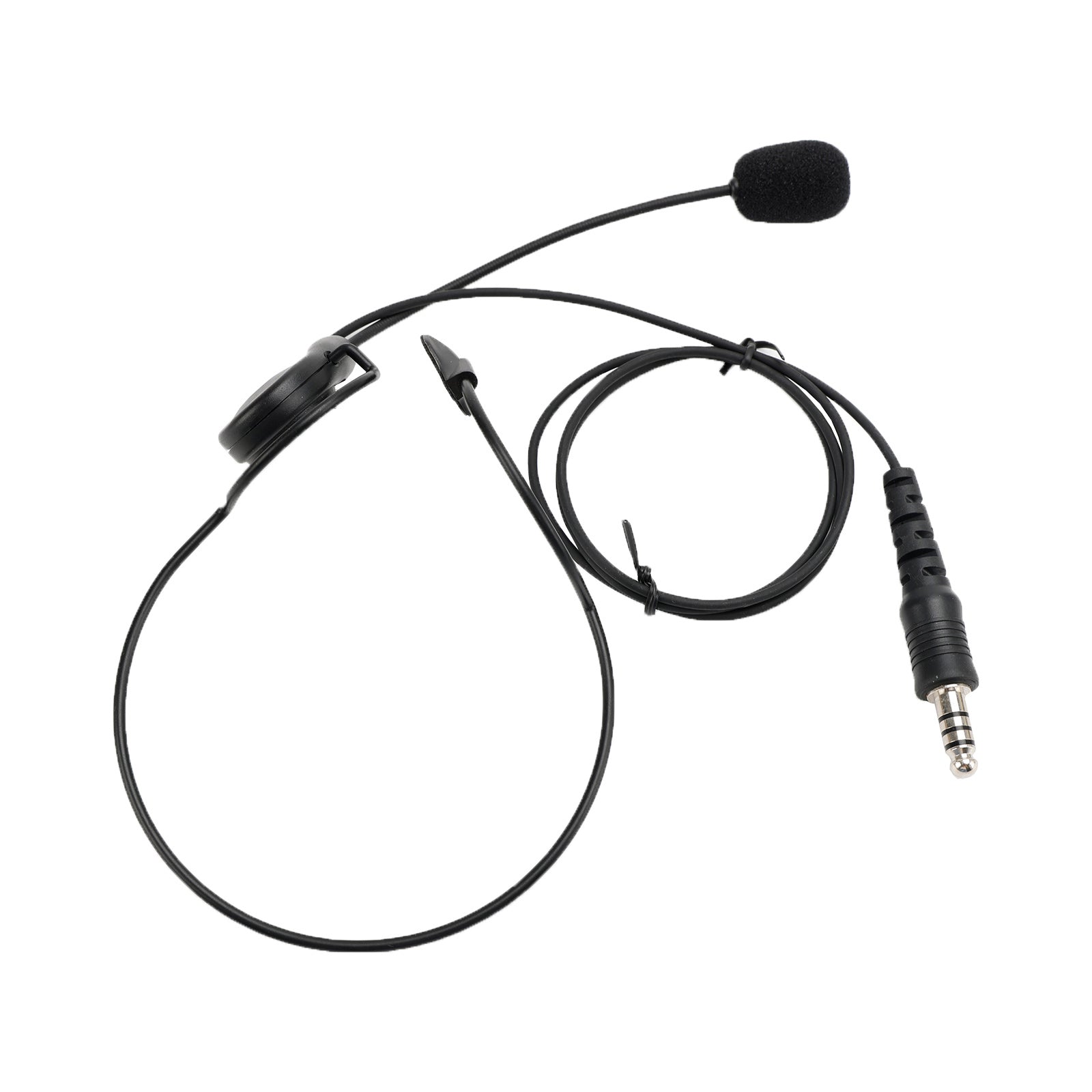 Para HYT PD680 PD685 X1E X1P 6Pin U94 PTT 7,1-C7 auriculares tácticos con enchufe de montaje trasero