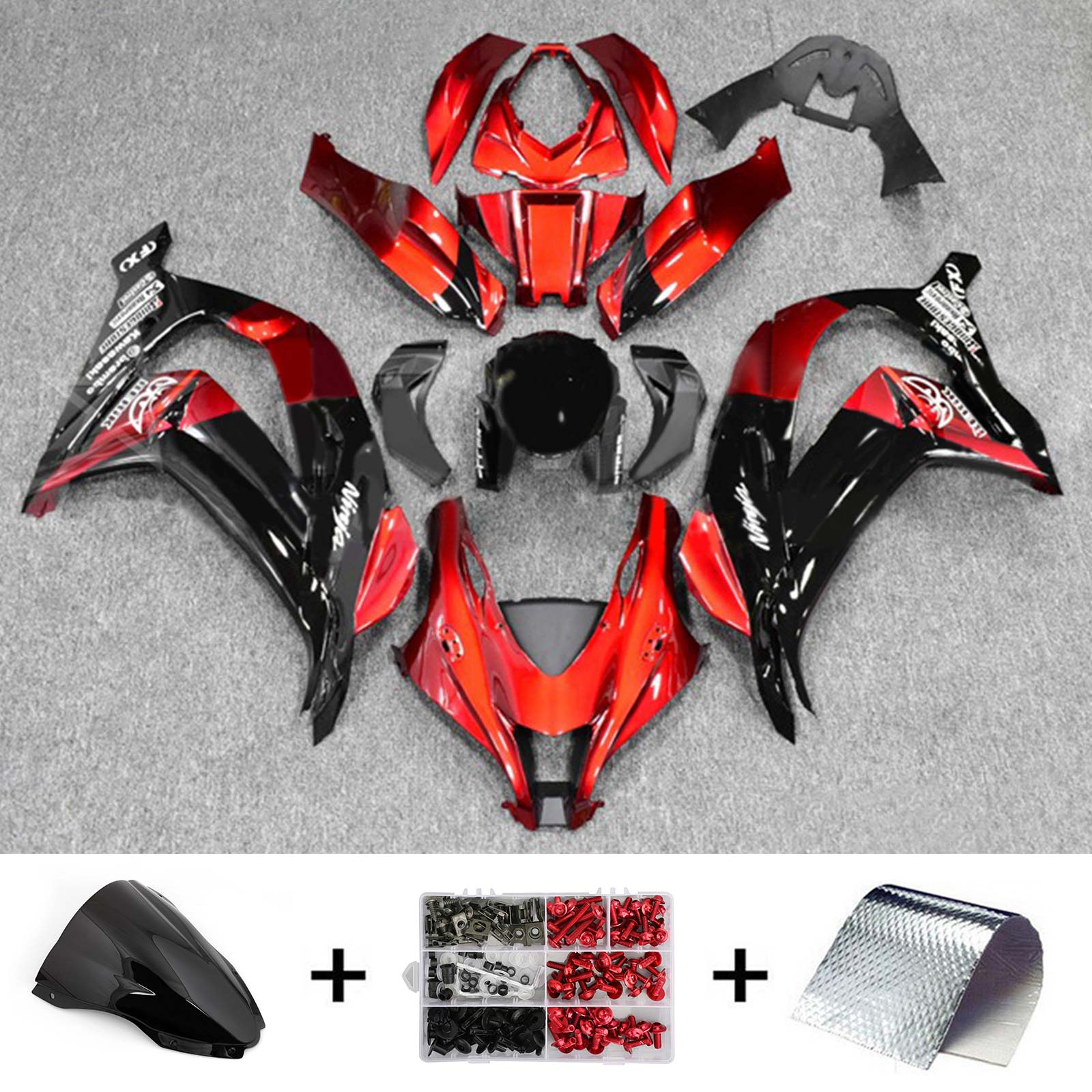 Kawasaki ZX10R 2016-2020 Fairing Kit Bodywork Plastic ABS