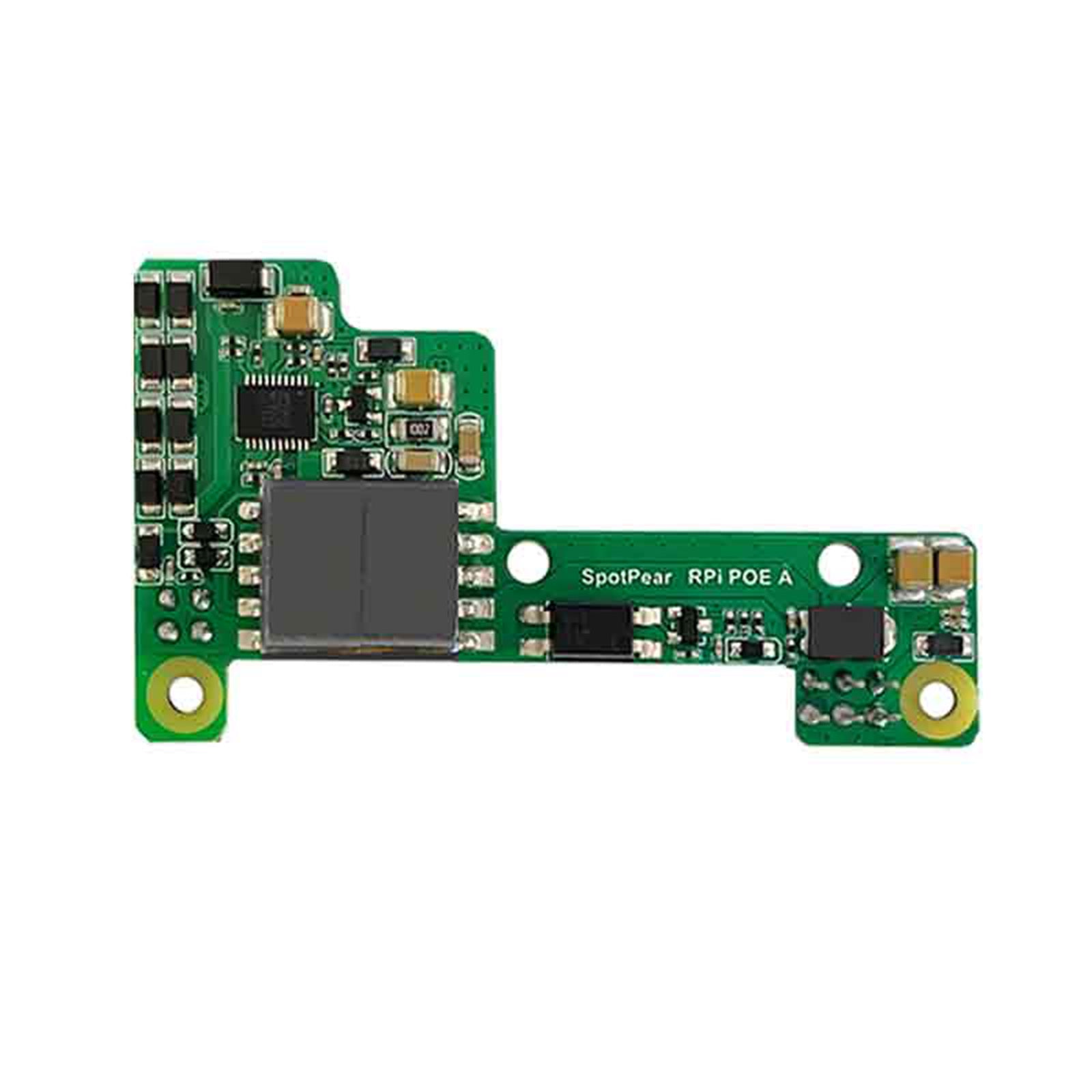 Módulo de expansión de fuente de alimentación Ethernet Raspberry Pi Poe compatible con 3B+/4B con ventilador