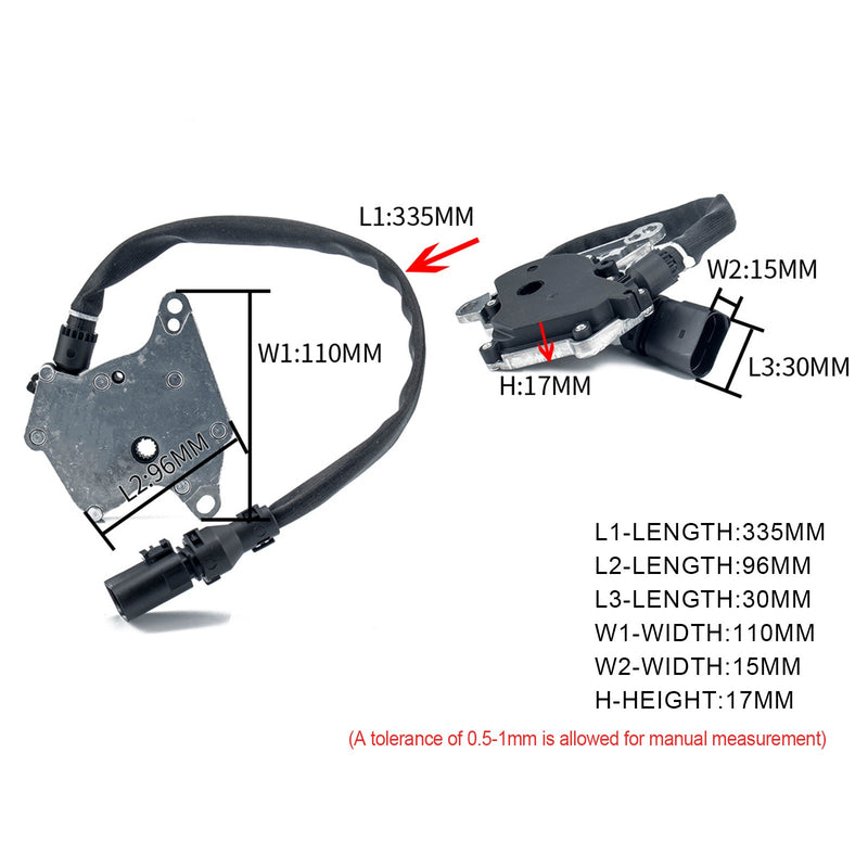 Interruptor de seguridad neutral de transmisión para Audi A4 A6/8 01V919821B genérico