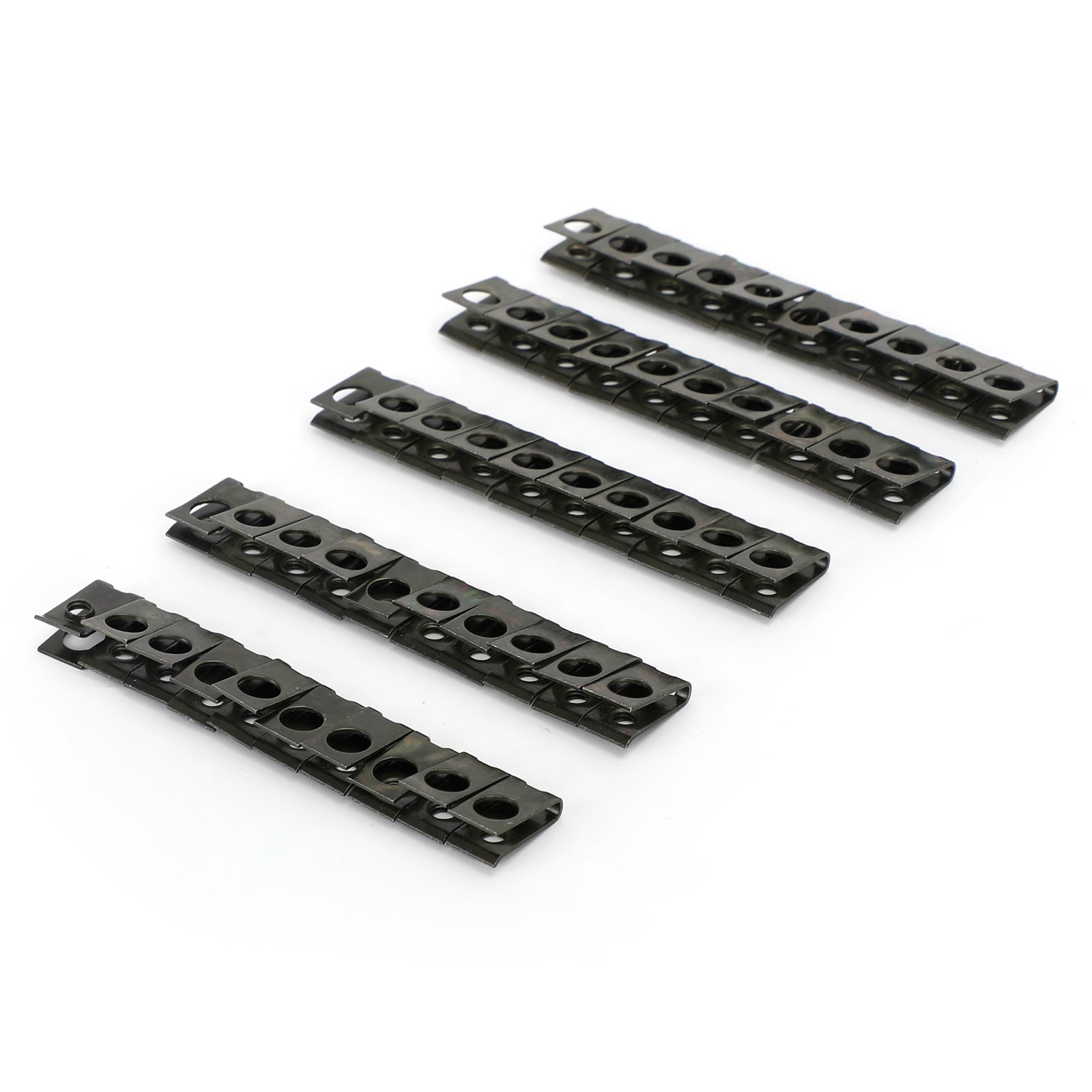 50x motocicleta Faring perno tuerca Zinc-plateado tornillo Clip Speedclips 5mm para Honda genérico