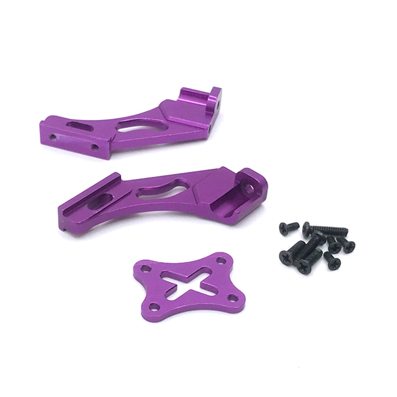 Piezas de soporte fijo de montaje trasero para Wltoys 124017 124019 144001 144010 RC Car