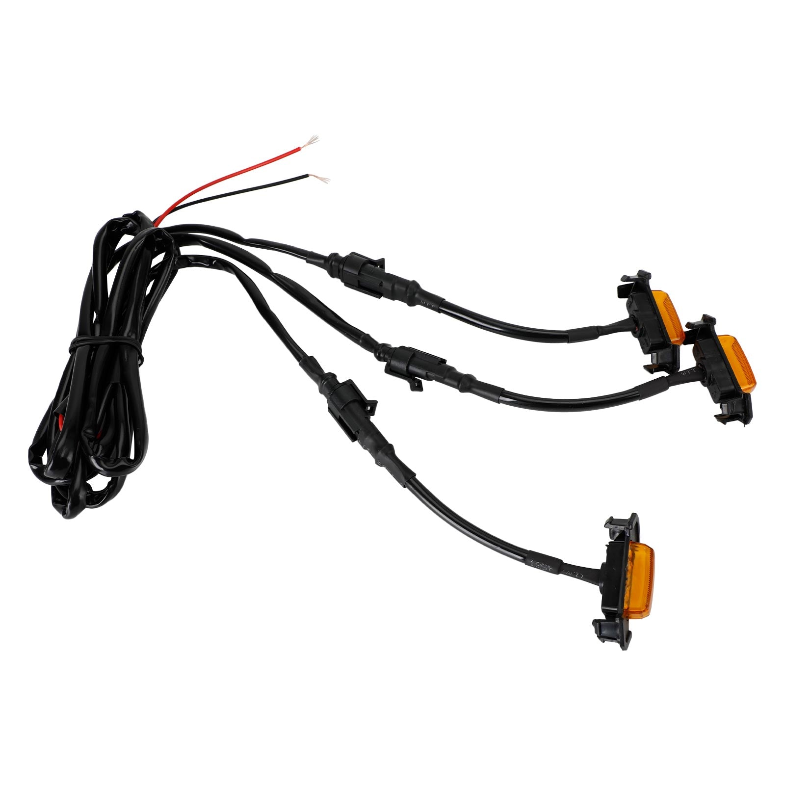 2001-2011 2016-2023 تويوتا تاكوما TRD PRO 3PCS غطاء المصد الأمامي مصبغة أضواء LED