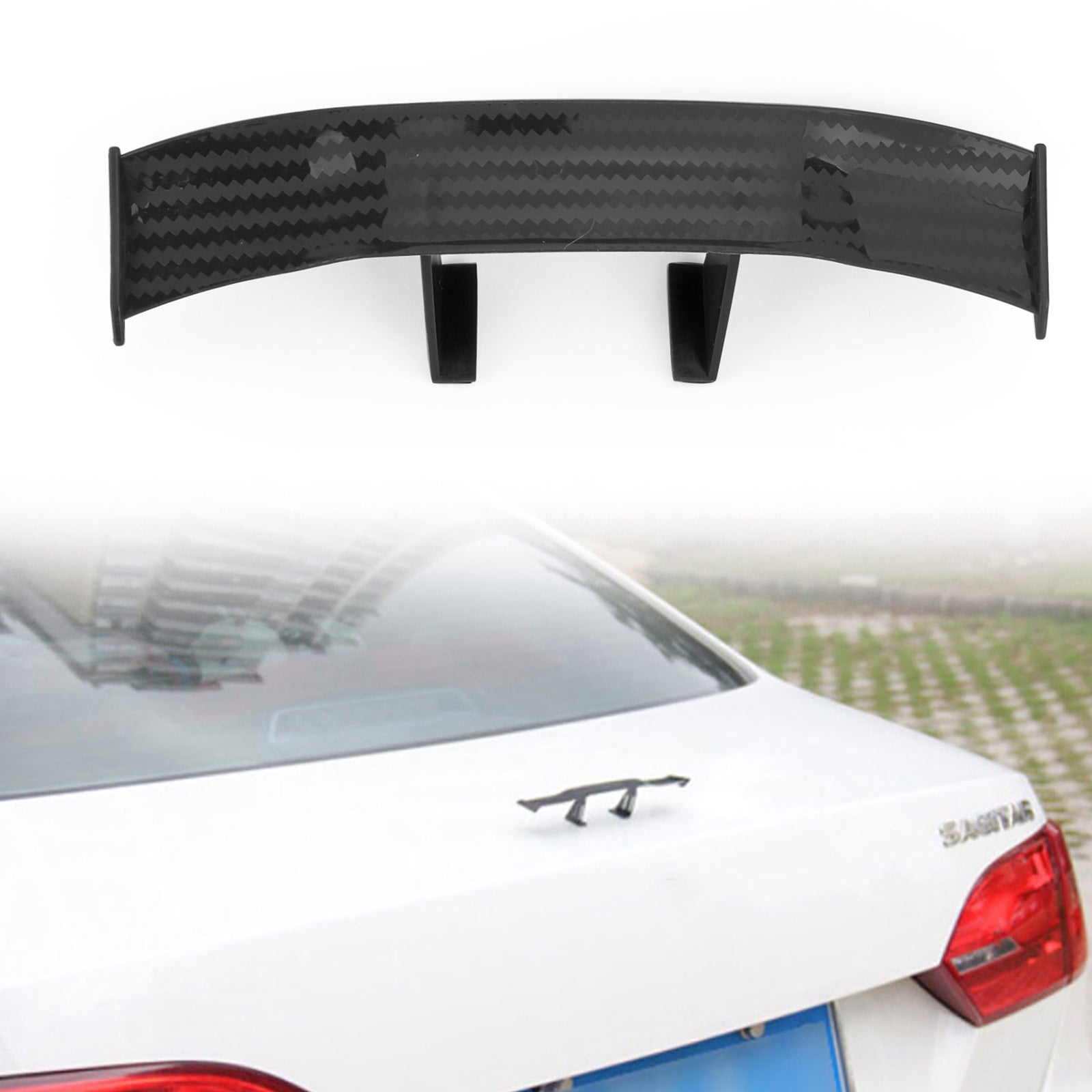 Multi color Universal Mini Spoiler Car Auto Tail Decoration Spoiler Wing Generic