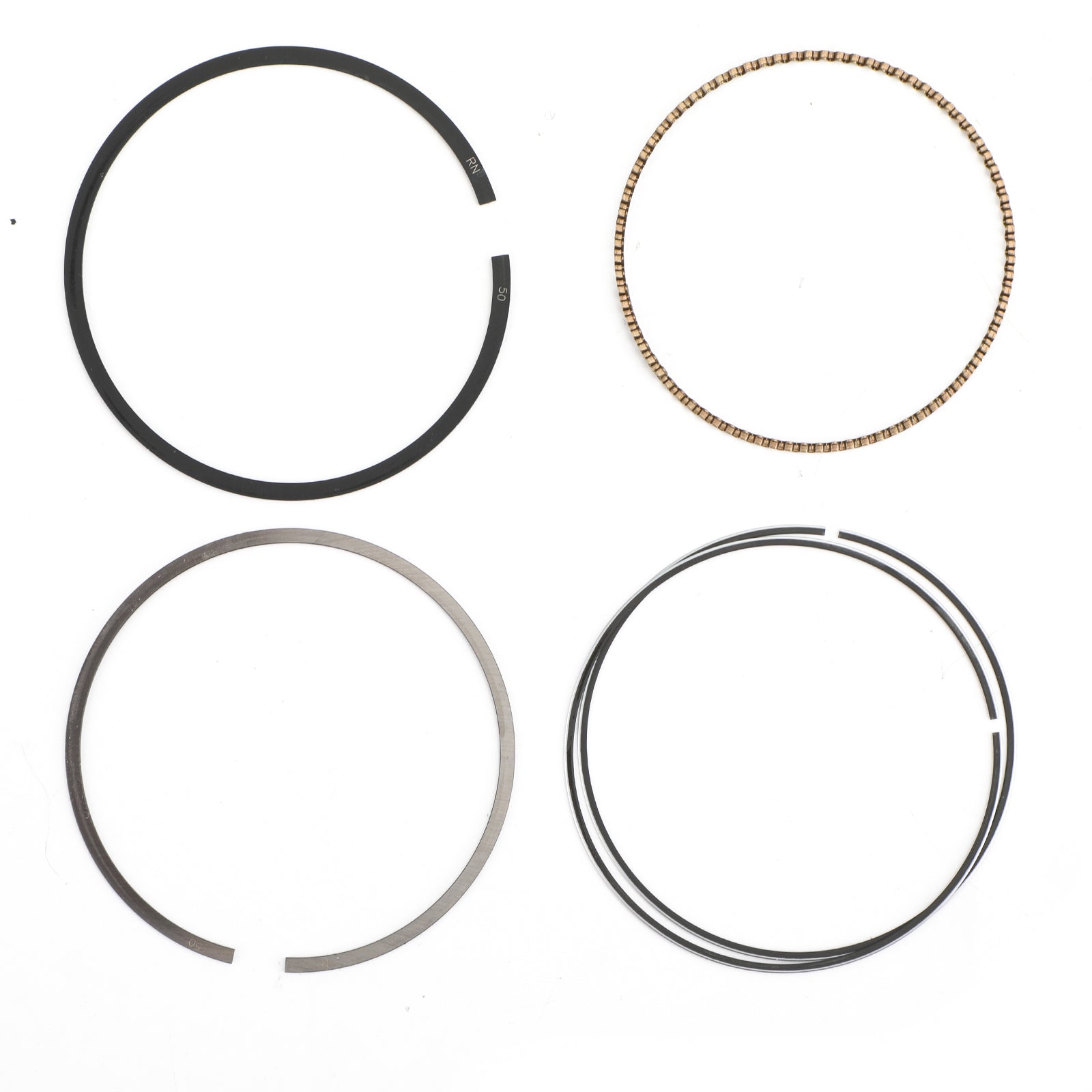 Engine Piston Rings Pin Kit Standard 73mm for Suzuki DR250R/S DRZ250 1998-2007 Generic