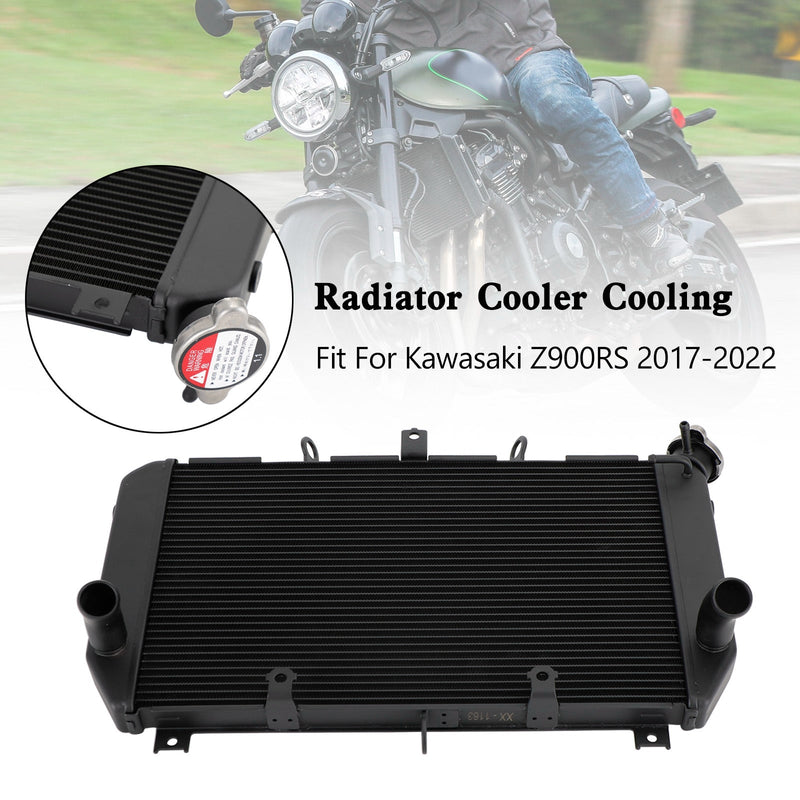 Kawasaki Z900RS 2021-2023 Enfriador de radiador de aluminio para motocicleta