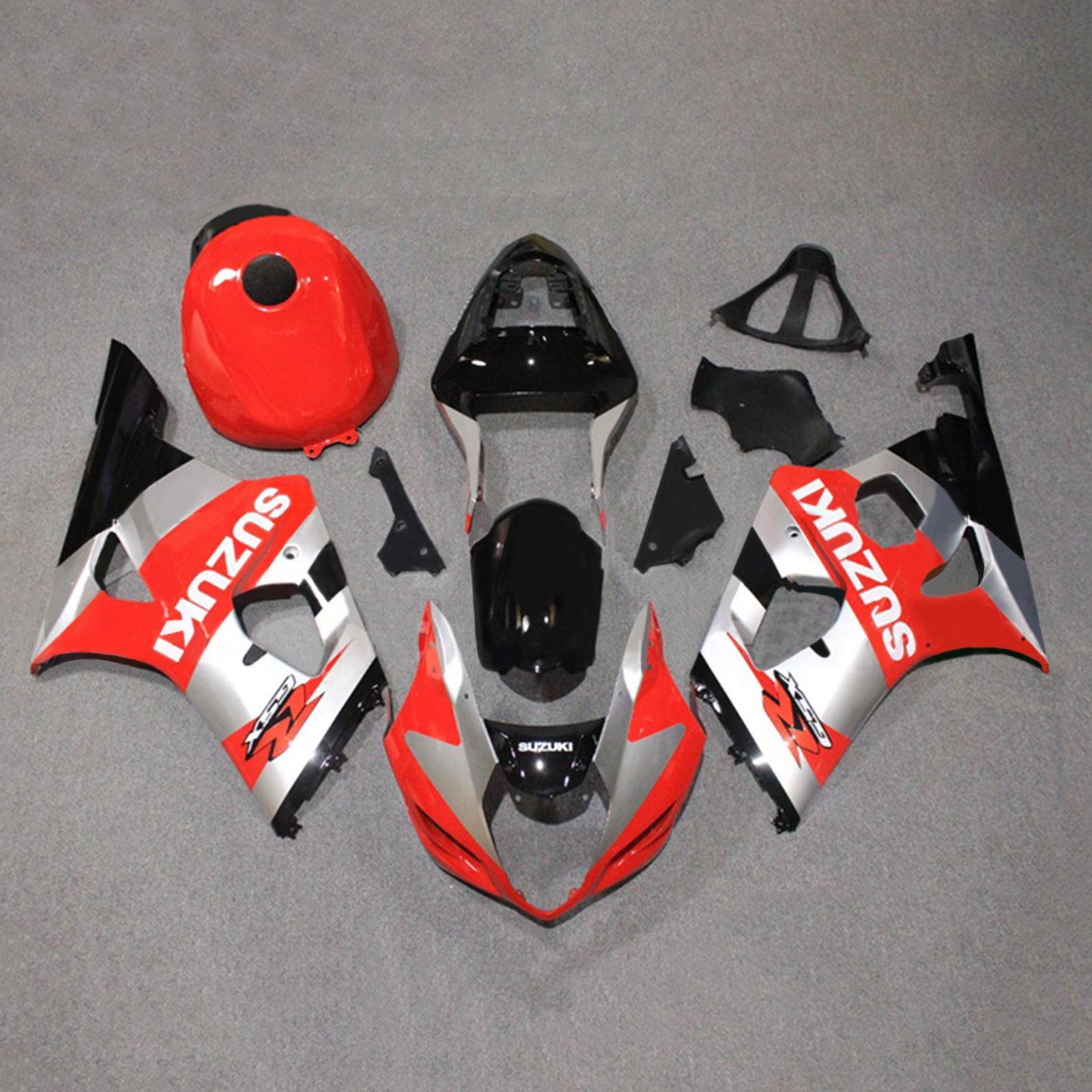 سوزوكي GSXR1000 2003-2004 K3 Fairing Kit هيكل السيارة بلاستيك ABS