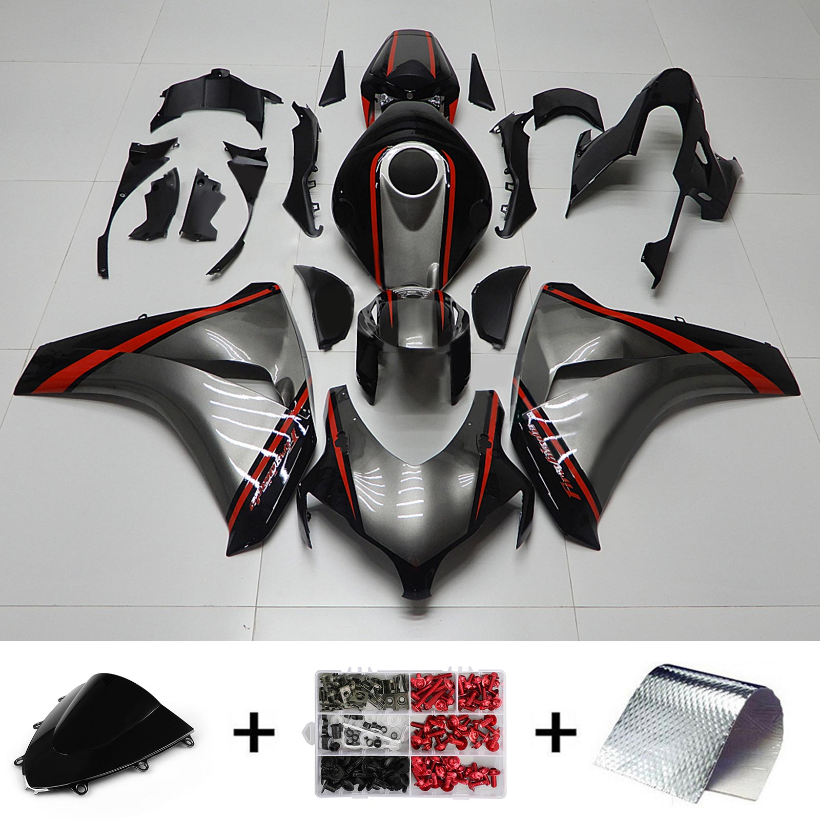 Honda CBR1000RR 2008-2011 Fairing Kit Bodywork Plastic ABS