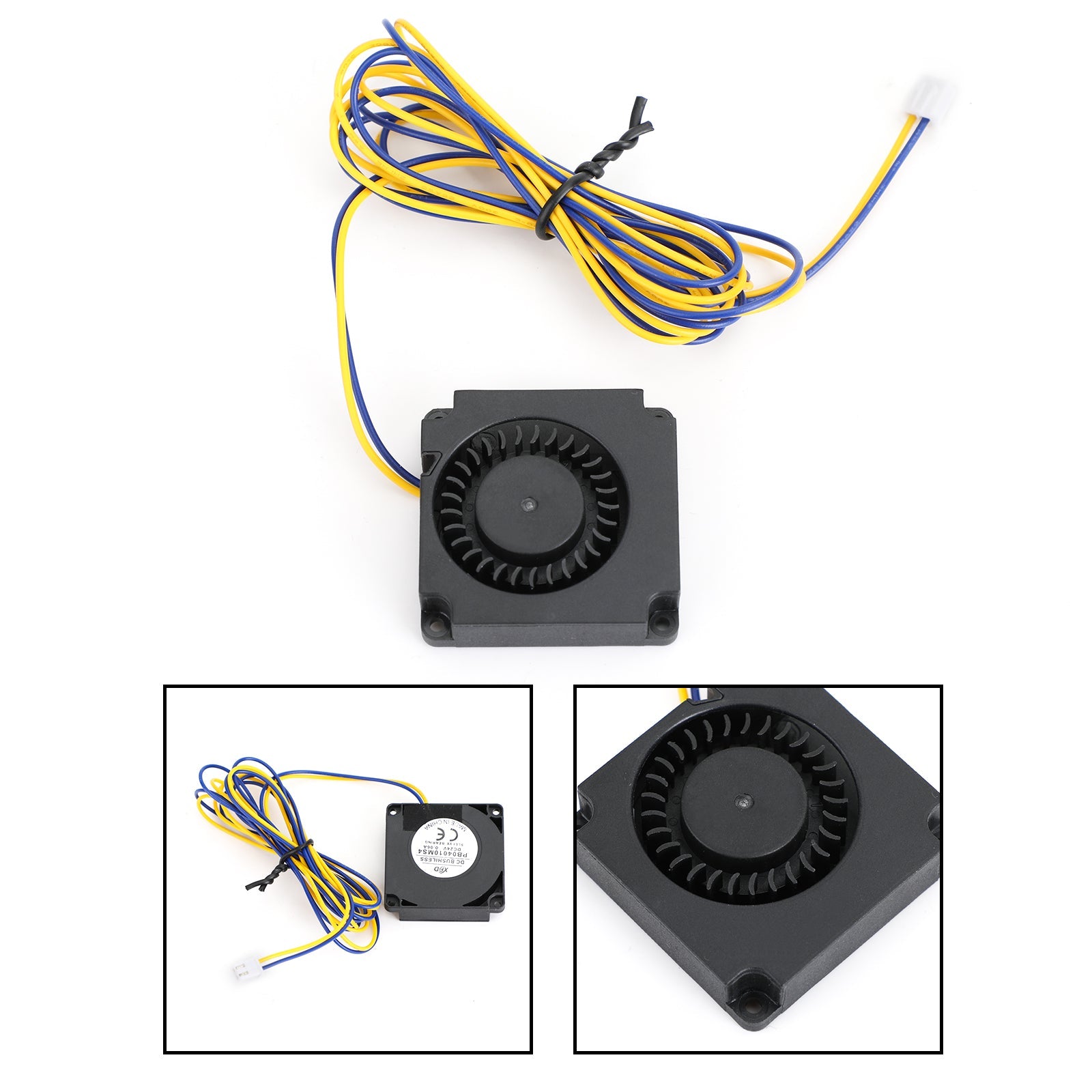 Impresora 3D Radial Turbo Blower Fan 12V 24V 4010 40MM Para ENDER 3 CR10 CR-10S PRO