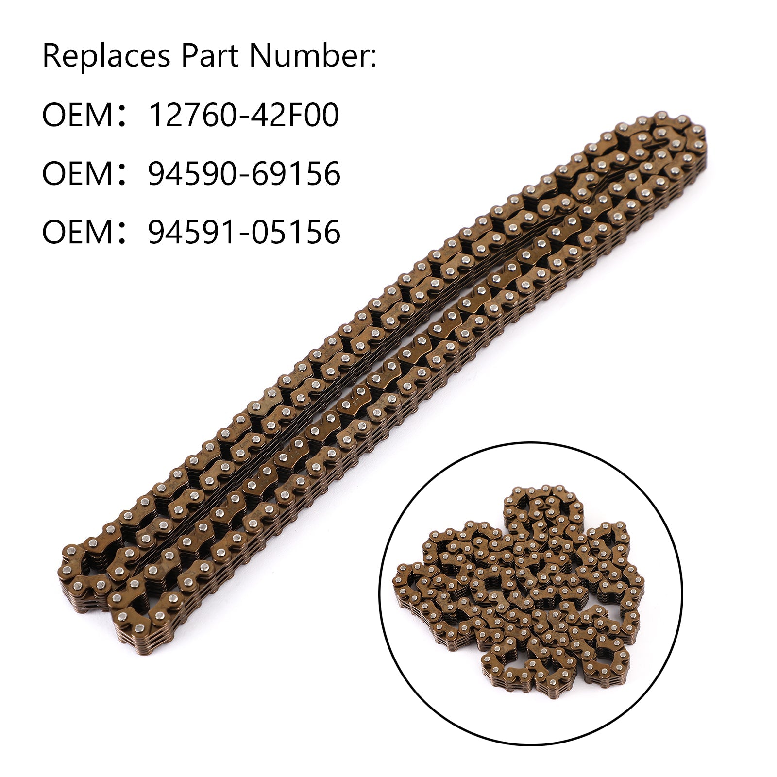 Drive Chain For Yamaha 94590-69156 94591-05156 Fj 1100L 1100N 1200 12760-42F00 Generic