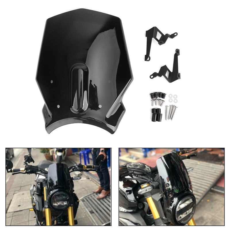 Parabrisas de plástico ABS para motocicleta Honda CB125R CB300R 2018-2019 genérico