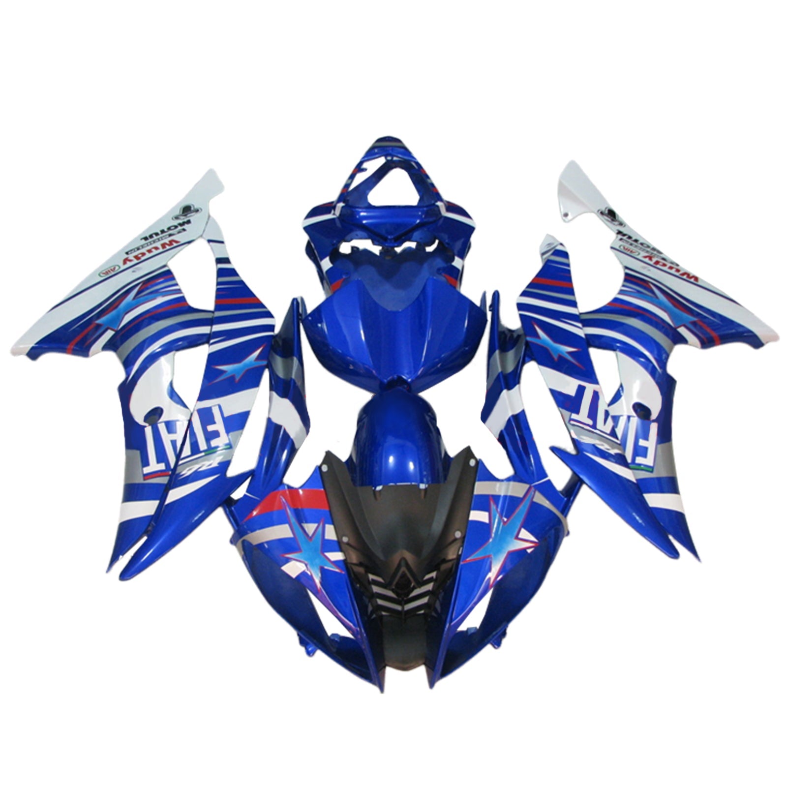 Yamaha YZF 600 R6 2008-2016 Fairing Kit Bodywork Plastic ABS