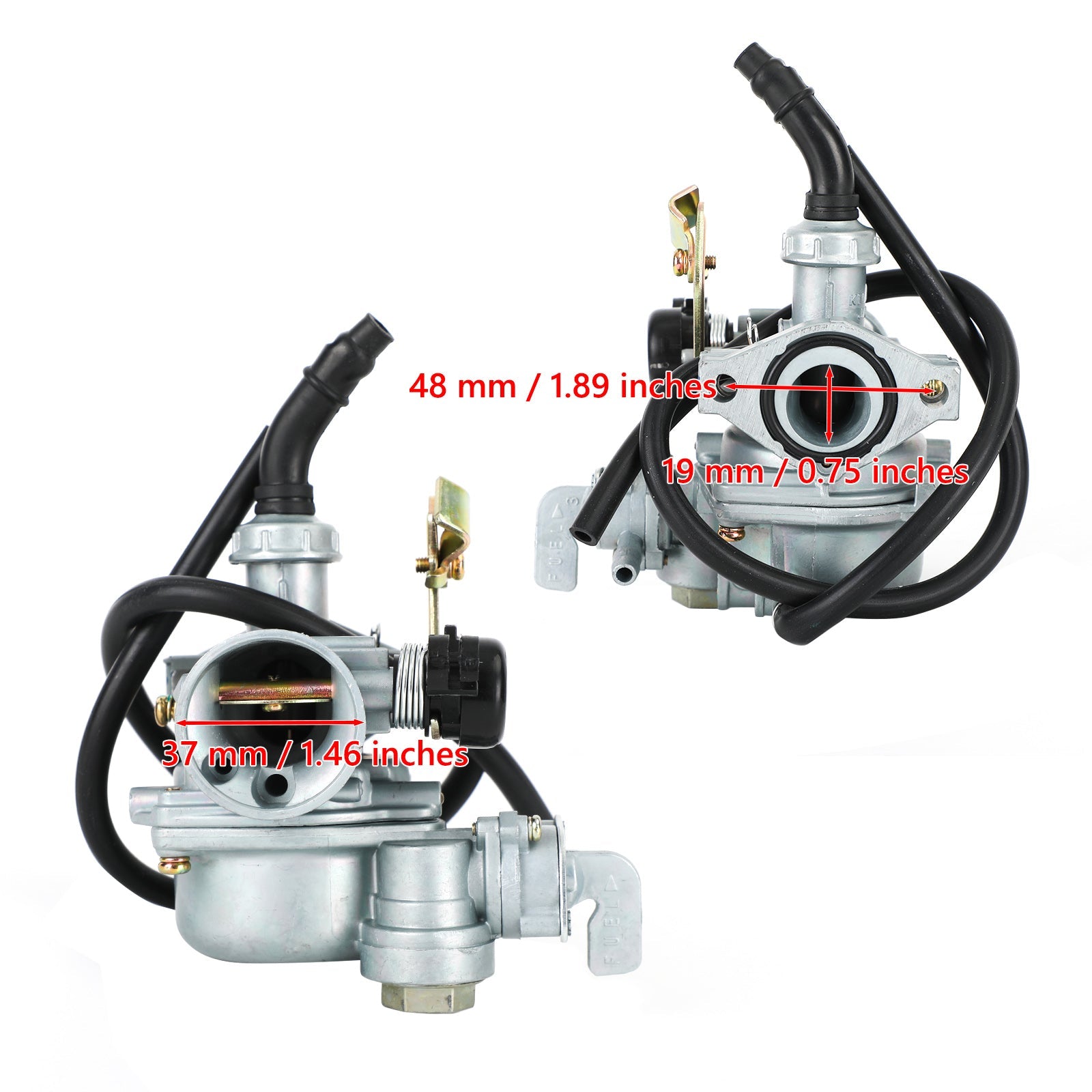 Carburetor Carb fit for PZ19 50cc 70cc 90cc 110cc dirt bike/pit bike /ATV quad Generic