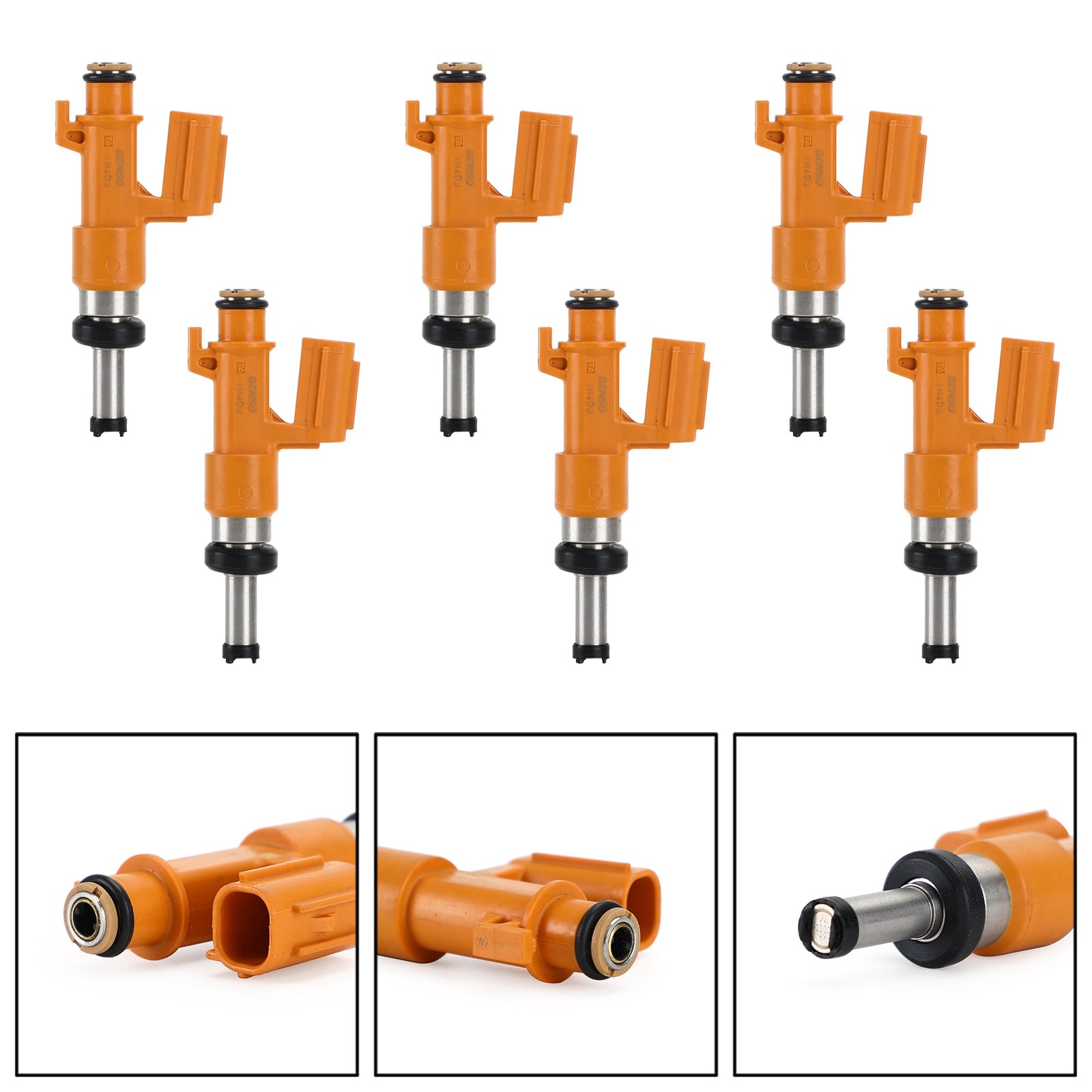 6PCS Fuel Injectors 23250-0P100 Fit Toyota Camry Sienna Tacoma Lexus ES350 Generic